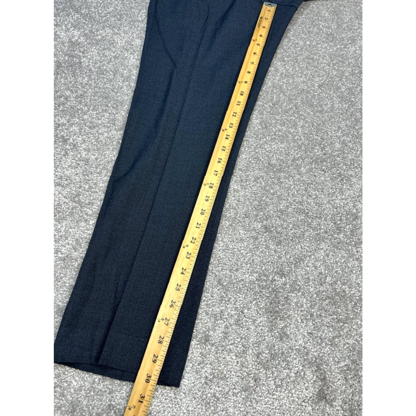 Bonobos Bonobos Chino Pants Mens 36 Blue Wool Stretch Mid Rise Tailored Fit Straight Leg Size US 36 / EU 52 - 5 Thumbnail