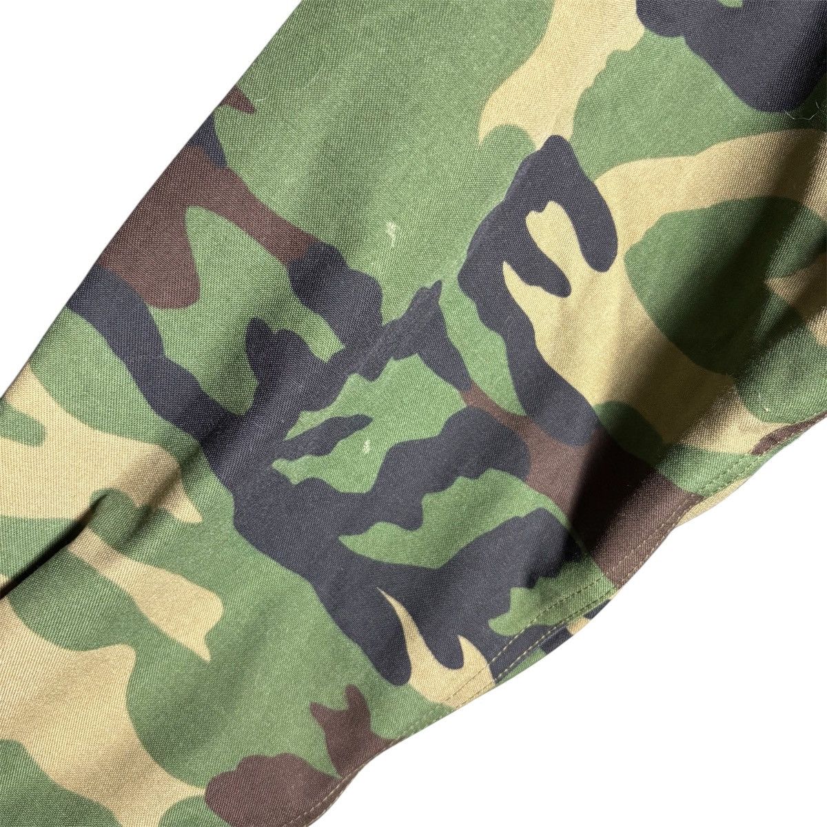 Vintage Vintage 80s Military Army Camo Parka Jacket / 70s Size US M / EU 48-50 / 2 - 8 Thumbnail
