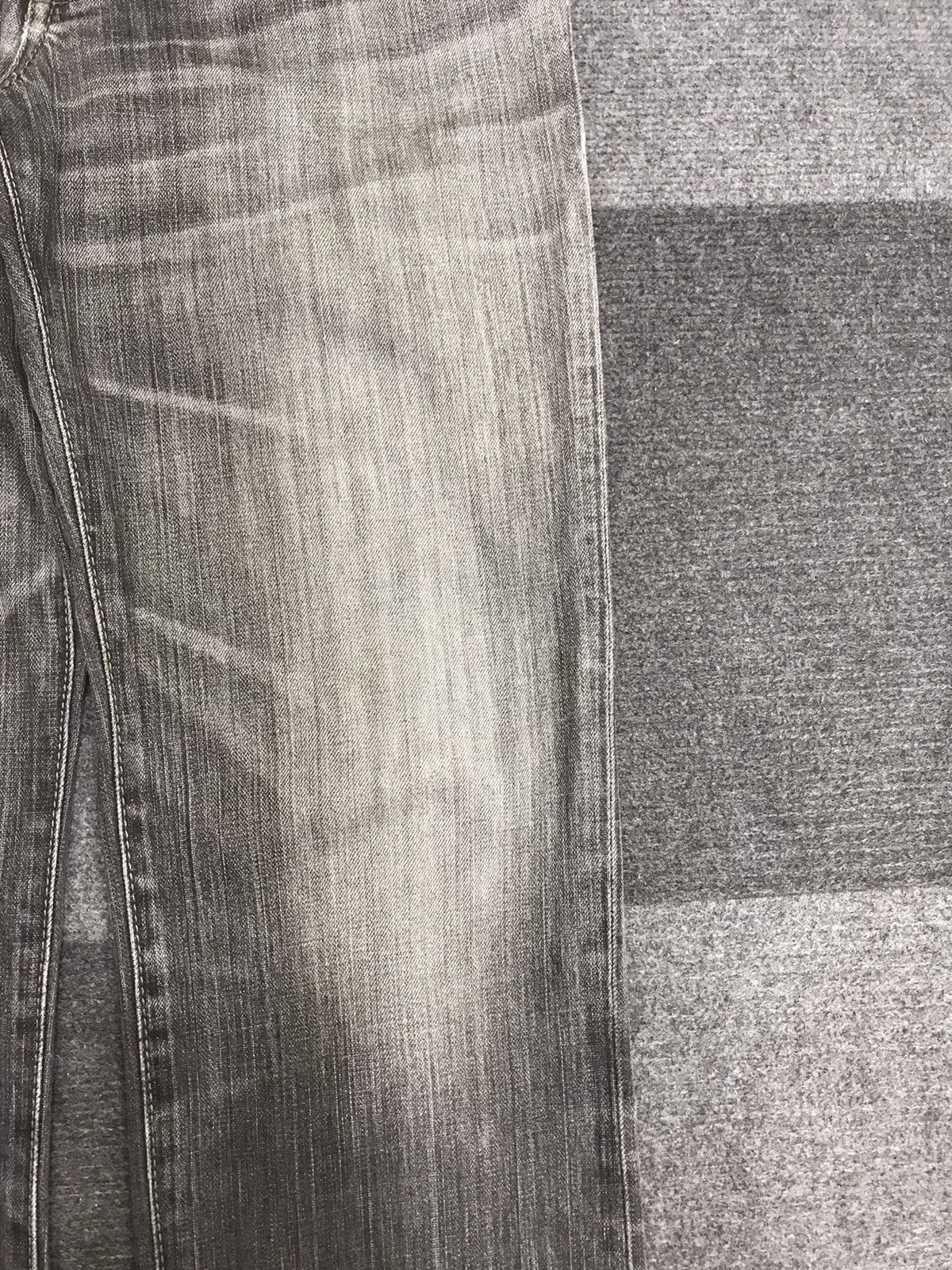 Edwin 💥ARCHIVAL💥EDWIN 503 REGULAR BLACK STONEWASH DENIM F267 Size US 29 - 5 Thumbnail