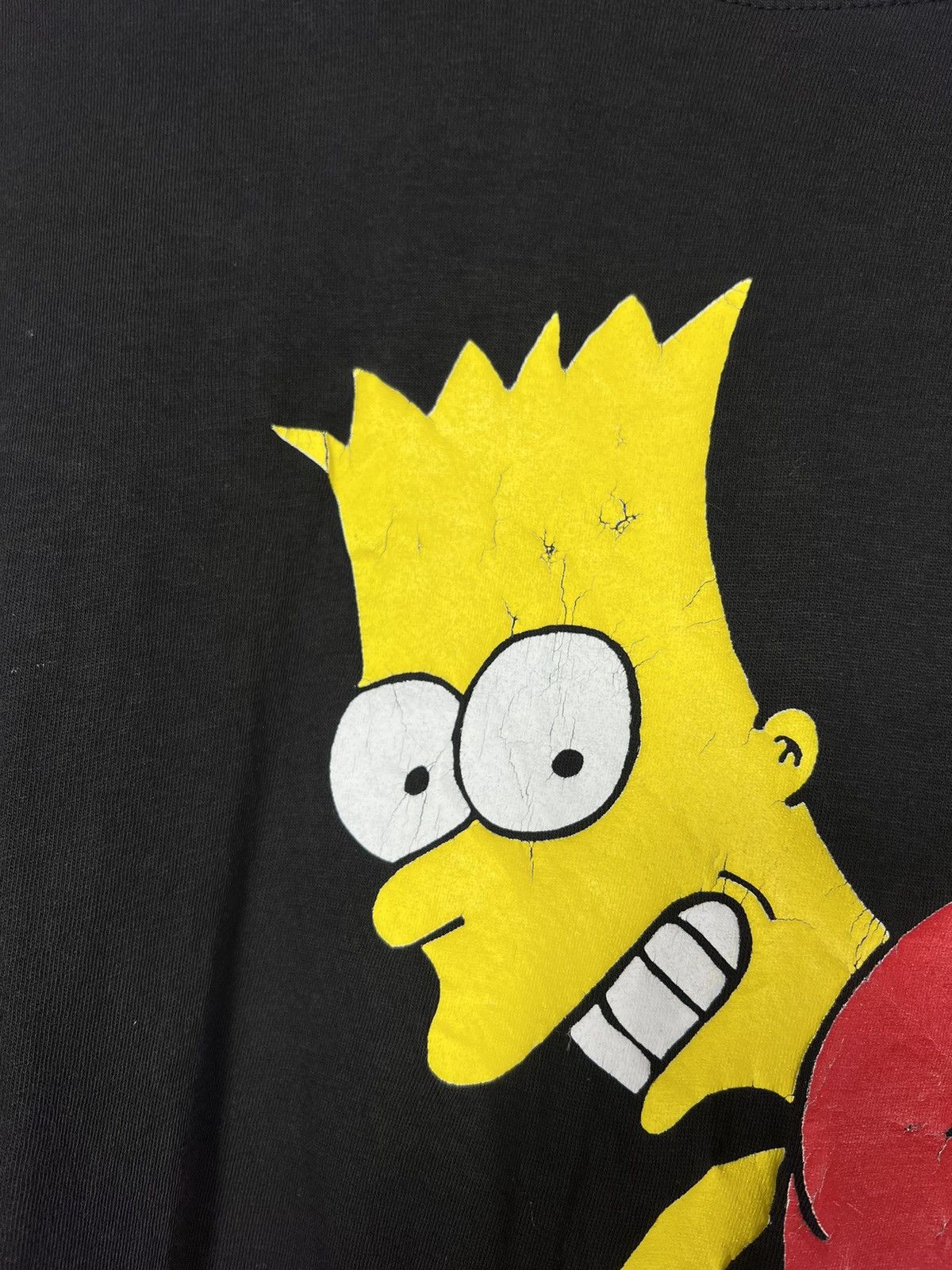 Vintage Vintage 90s Bart Simpson Kiss my Ass Humor Y2K T-shirt Tee Size US L / EU 52-54 / 3 - 4 Thumbnail