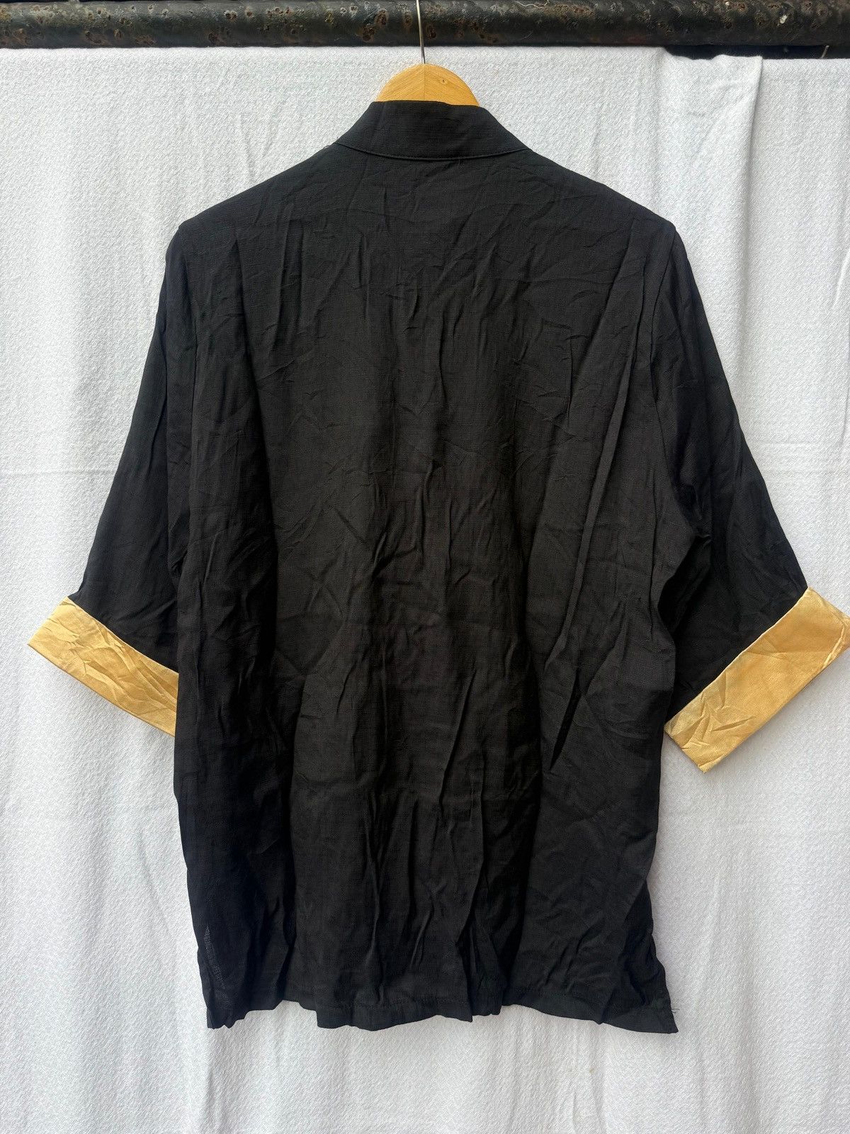Japanese Brand Sukajan traditional dragon patched shirt Size US M / EU 48-50 / 2 - 2 Thumbnail