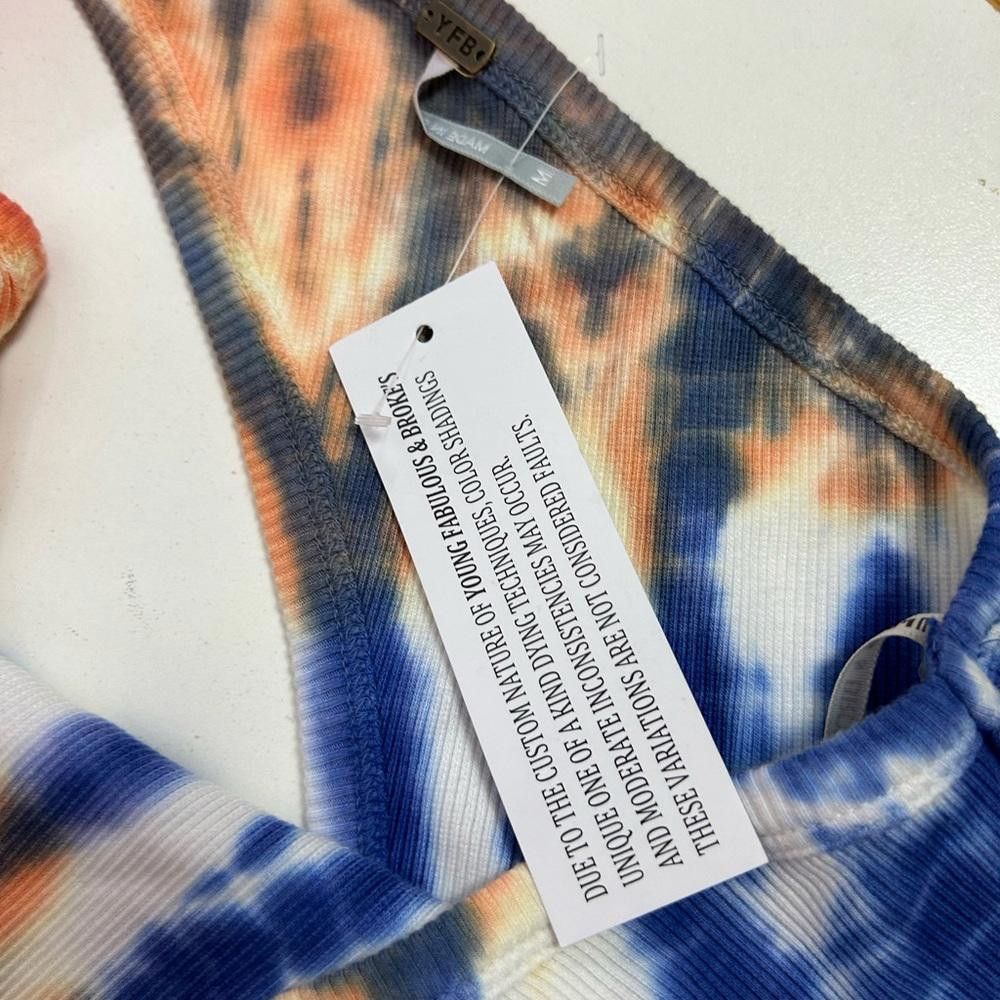 Designer Young Fabulous & Broke l NWT Tie Dyed One Shoulder Dress M Size M / US 6-8 / IT 42-44 - 5 Thumbnail