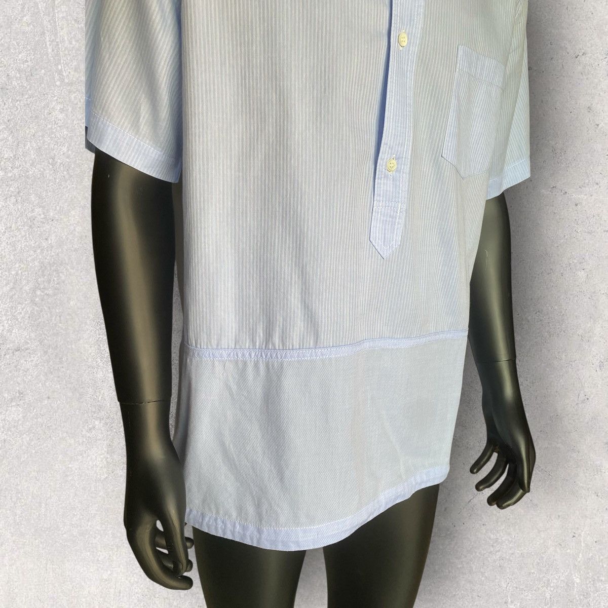 Comme des Garcons CDGH Logo Blue Stripe Pull Over Shirt Size US L / EU 52-54 / 3 - 5 Thumbnail