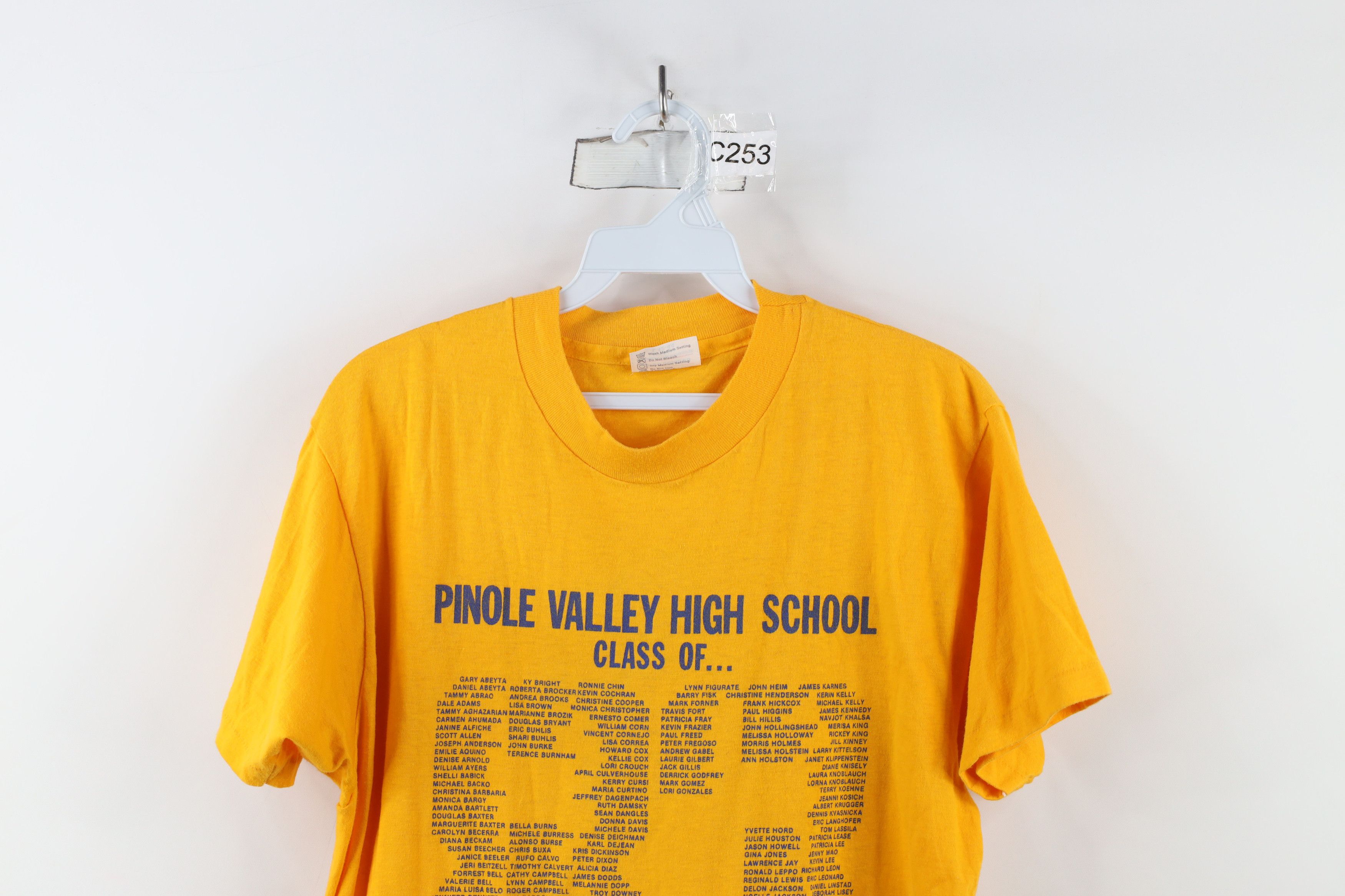 Vintage Vintage 80s Valley High School Class of 1983 T-Shirt USA Size L / US 10 / IT 46 - 2 Thumbnail