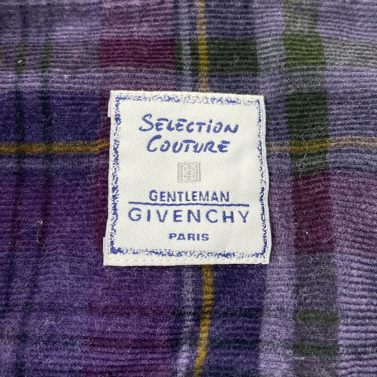 Givenchy Givenchy Paris Selection Culture Plaid Pattern Flannel Size US L / EU 52-54 / 3 - 5 Thumbnail