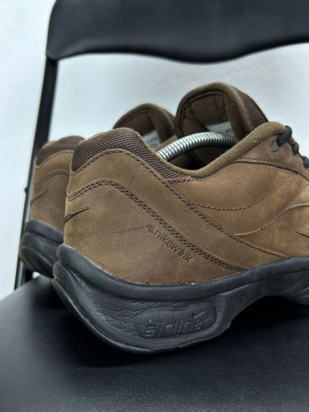 Nike × Vintage Nike Vintage Nikewalk Brown Sneakers Size fit 45 Size US 12 / EU 45 - 6 Thumbnail