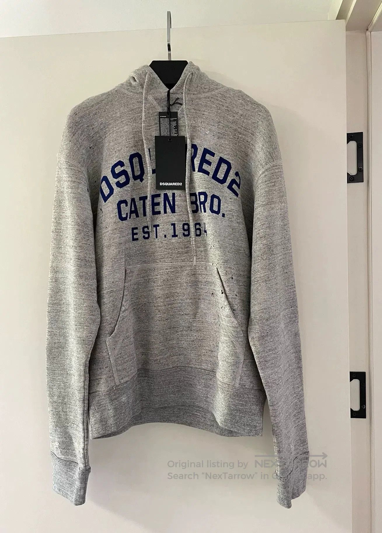 Dsquared2 Dsquared2 Splatter Paint Hole Hoodie. Size US M / EU 48-50 / 2 - 1 Thumbnail