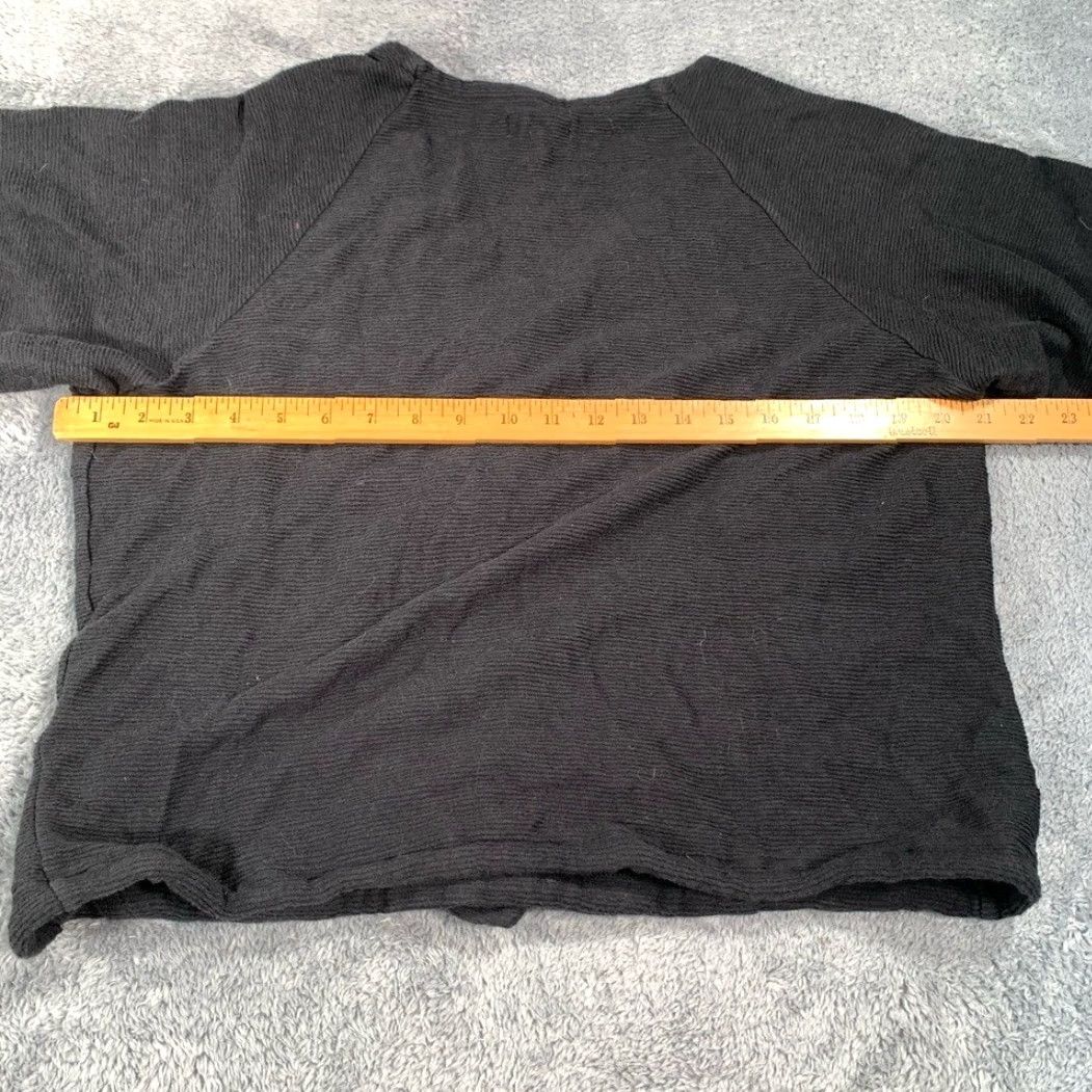 Madewell Madewell Knit Blouse XL Black Women T-Shirt Regular Size Size XL / US 12-14 / IT 48-50 - 7 Thumbnail