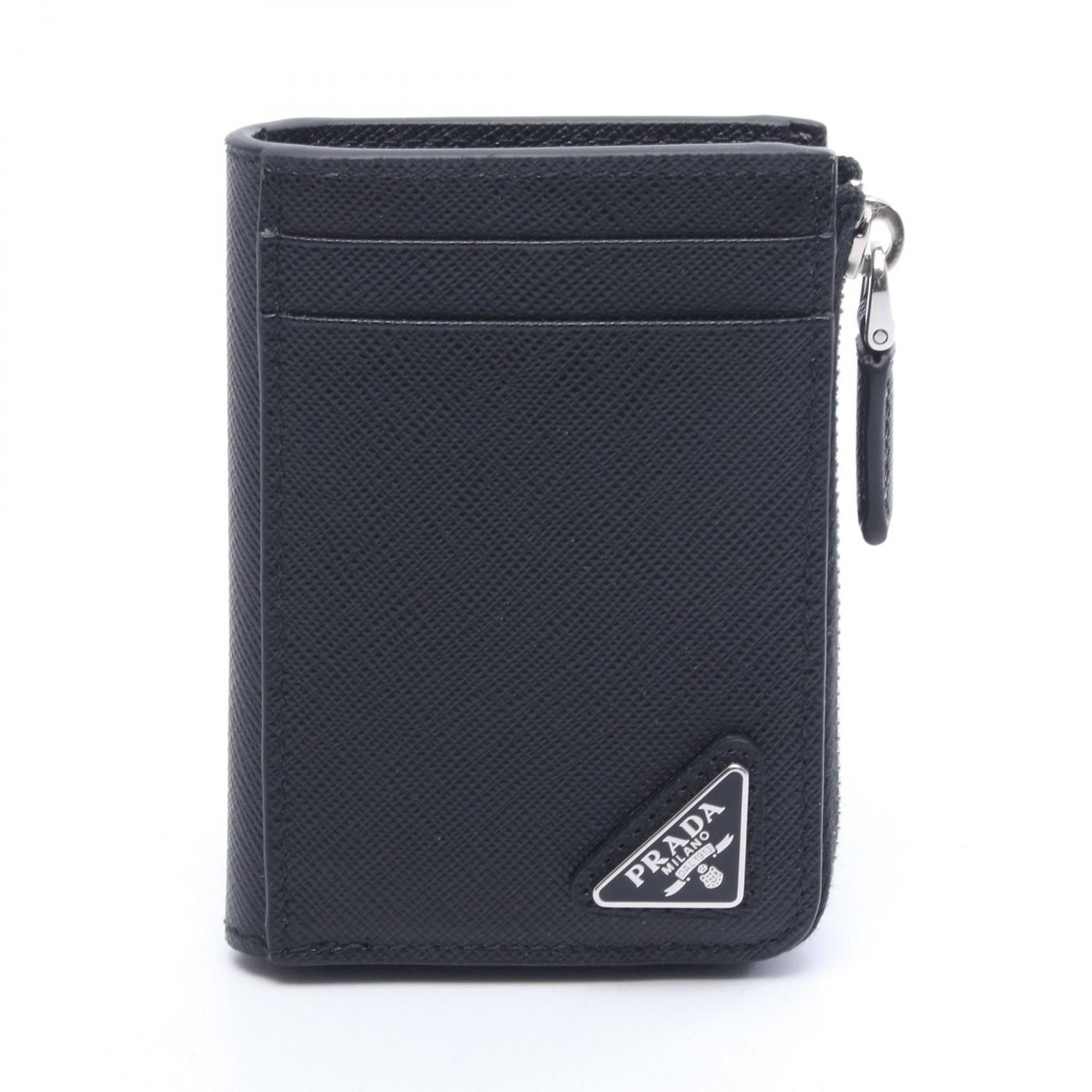 Prada Prada Prada Saffiano Leather Card Coin Case Leather Card Case 2MC129QHHF0002 DUTY FREE for USA Size ONE SIZE - 1 Thumbnail