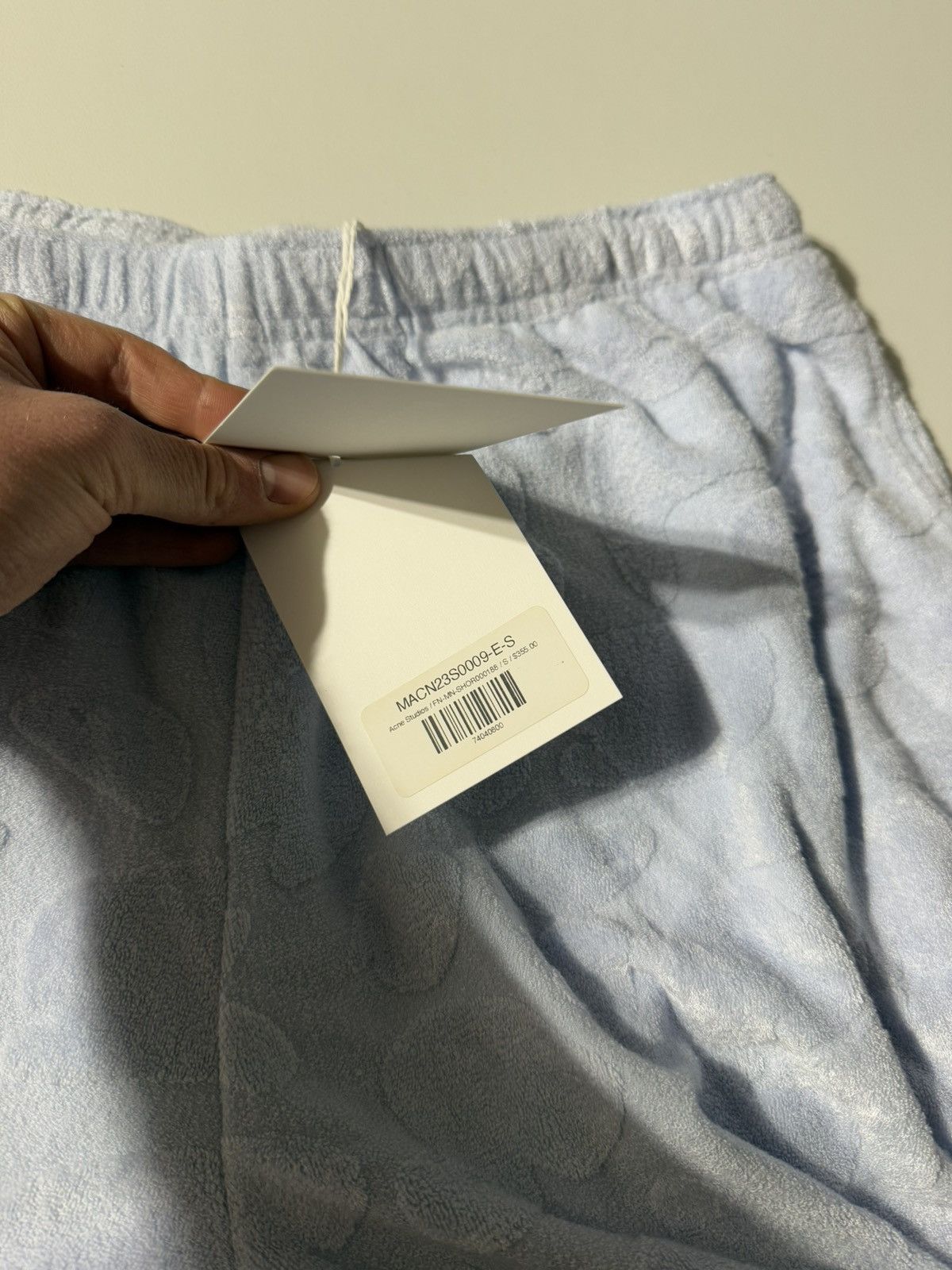Acne Studios Floragatan 13 Velour Shorts Size US 28 / EU 44 - 7 Thumbnail