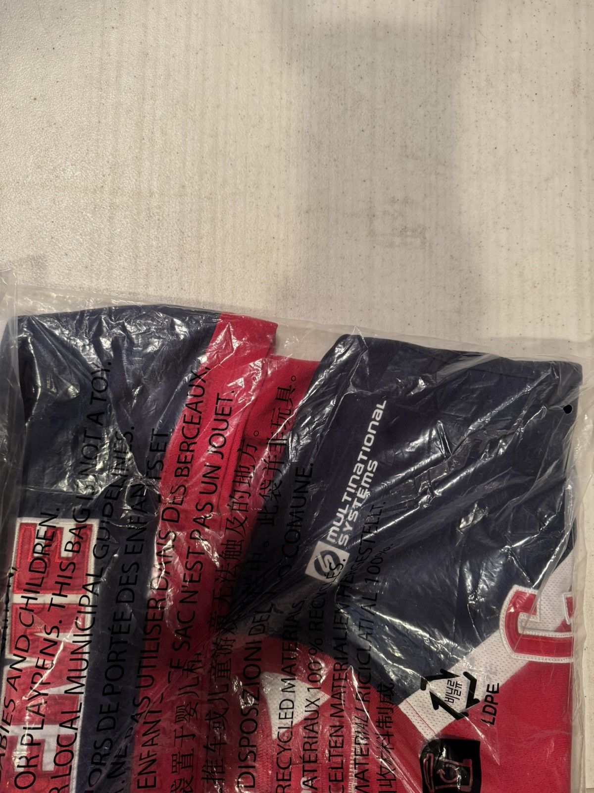 Supreme Supreme Rhinestone Hockey Jersey Size US XL / EU 56 / 4 - 6 Thumbnail