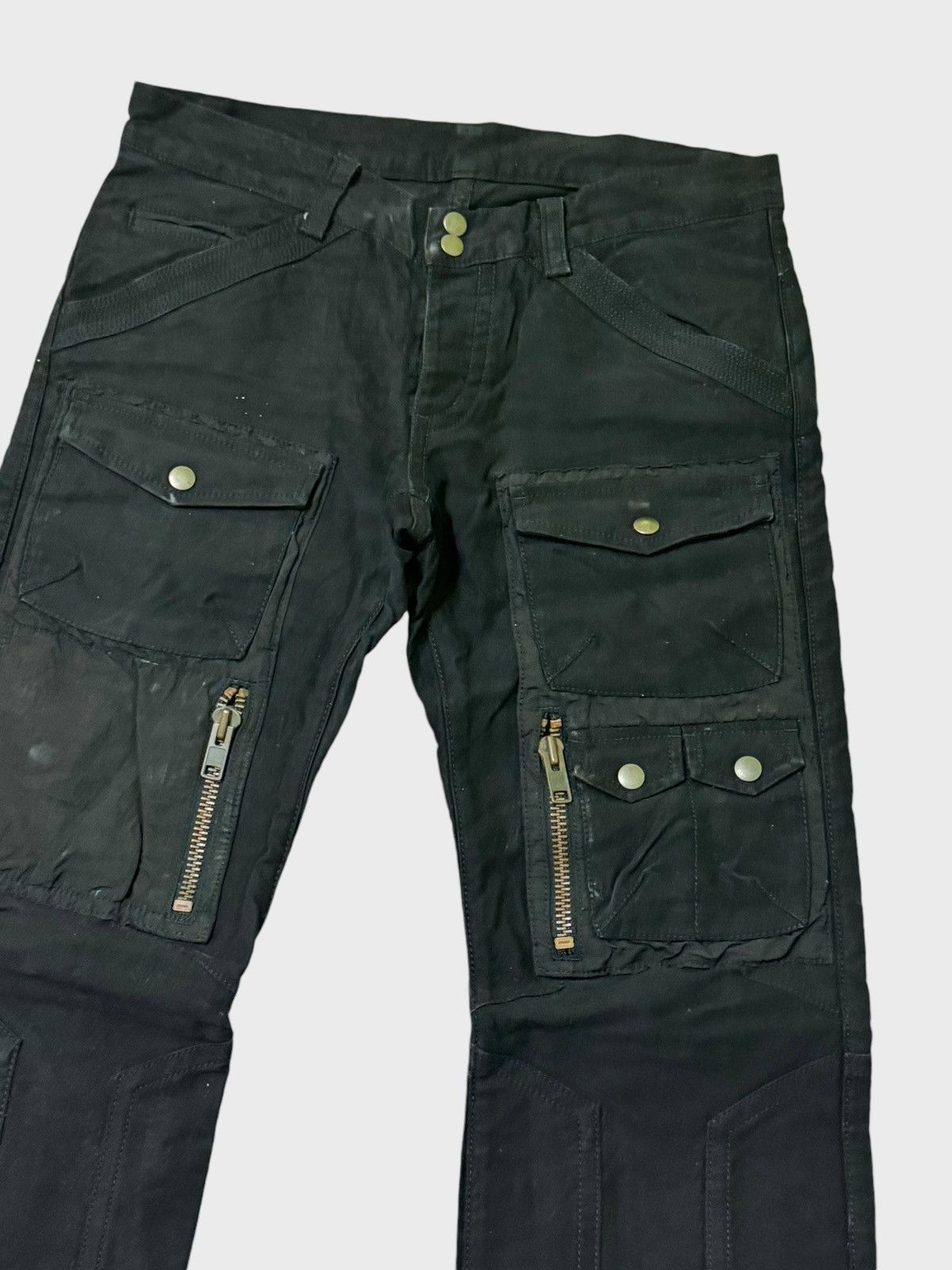 Comme Ca Ism KENJI ITO Comme Ca Multi Pocket Cargo Zipper Low Rise Pants Size US 30 / EU 46 - 5 Thumbnail
