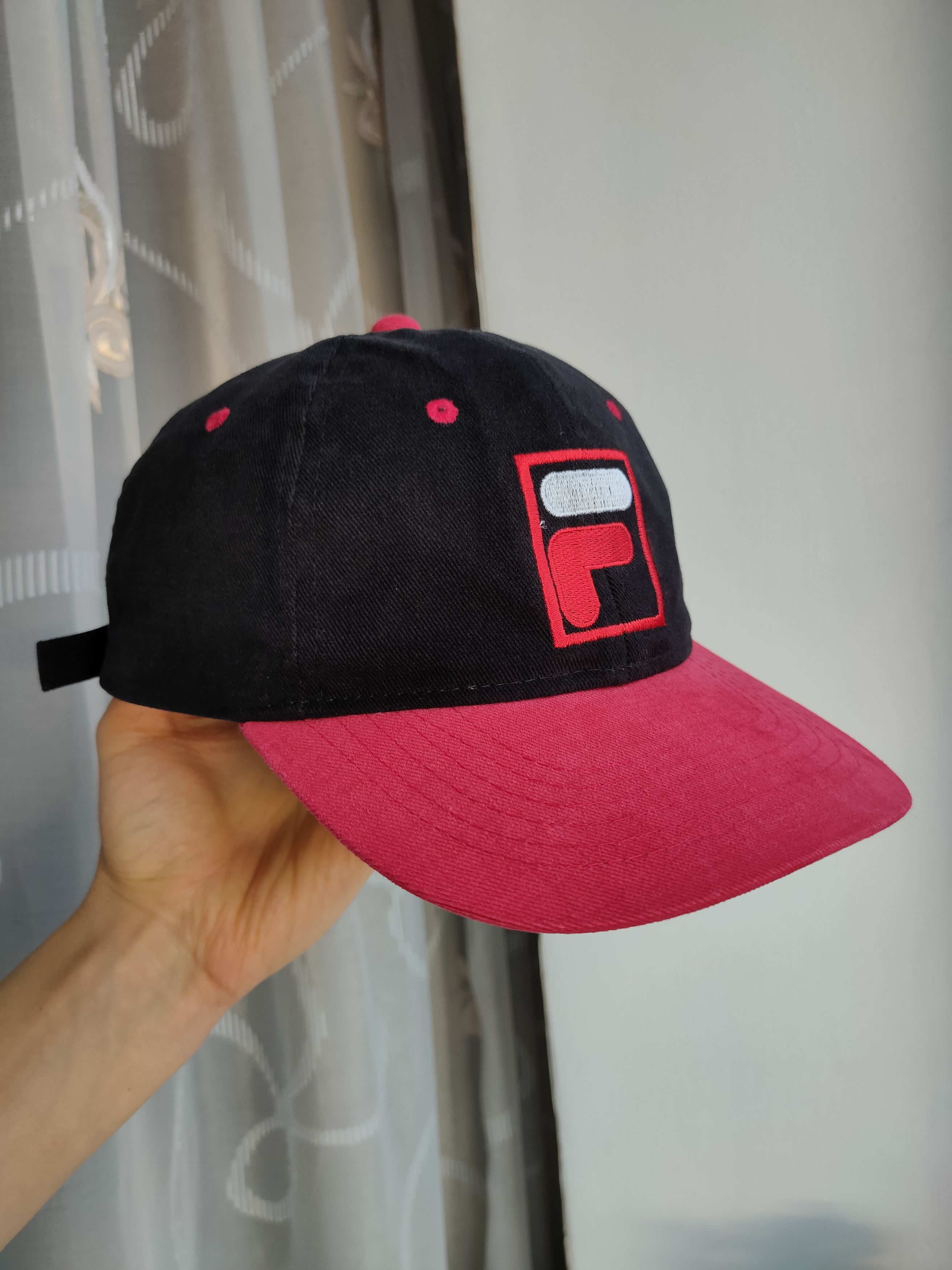 Fila Vintage Y2K 90s Fila Cap Hat Made in Korea Size ONE SIZE - 10 Thumbnail