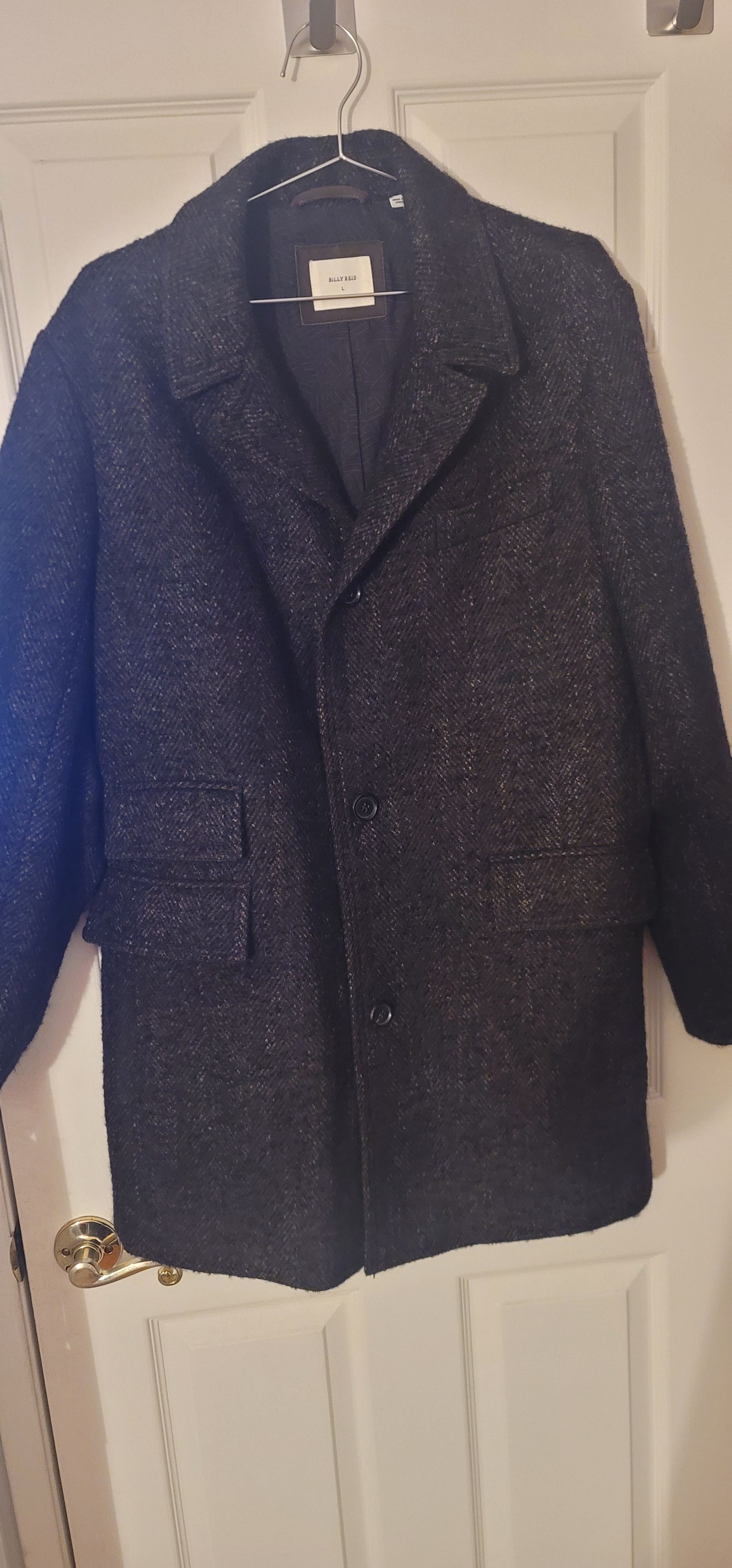 Clothing Billy Reid Astor Coat Billy Reid Men's Astor Coat Brown