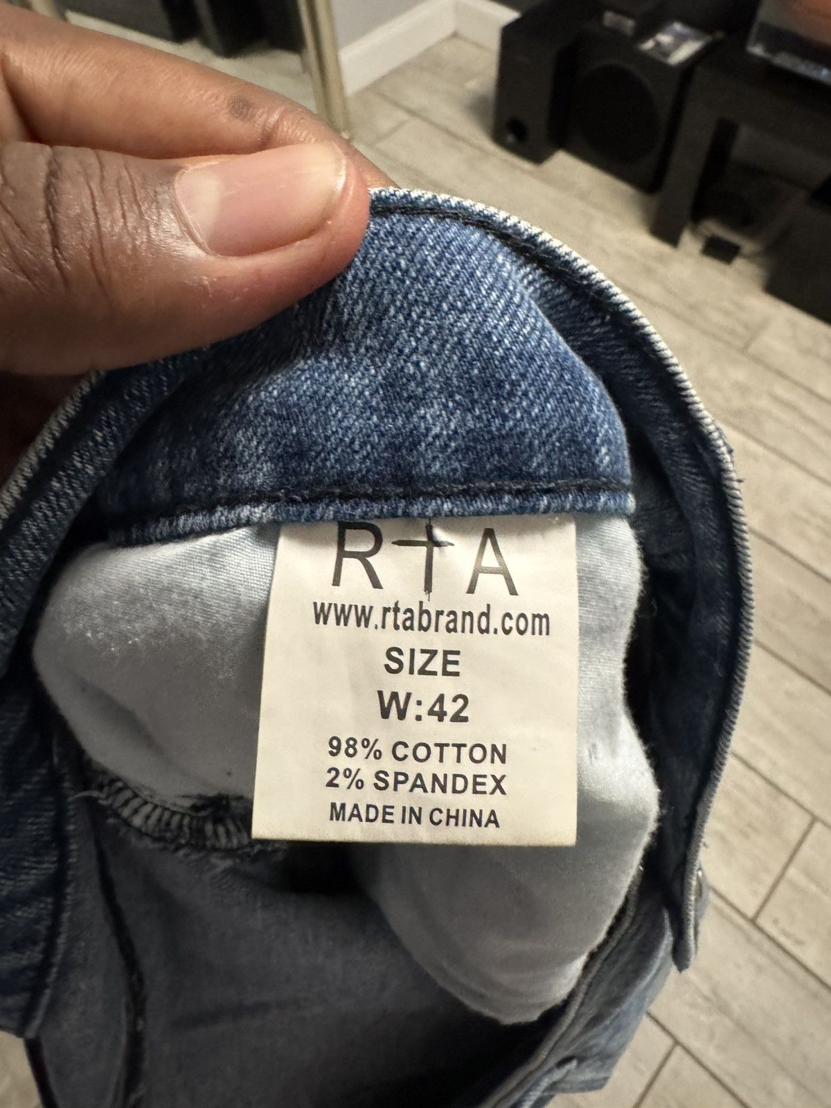 Rta Rta jeans Size US 42 / EU 58 - 3 Thumbnail