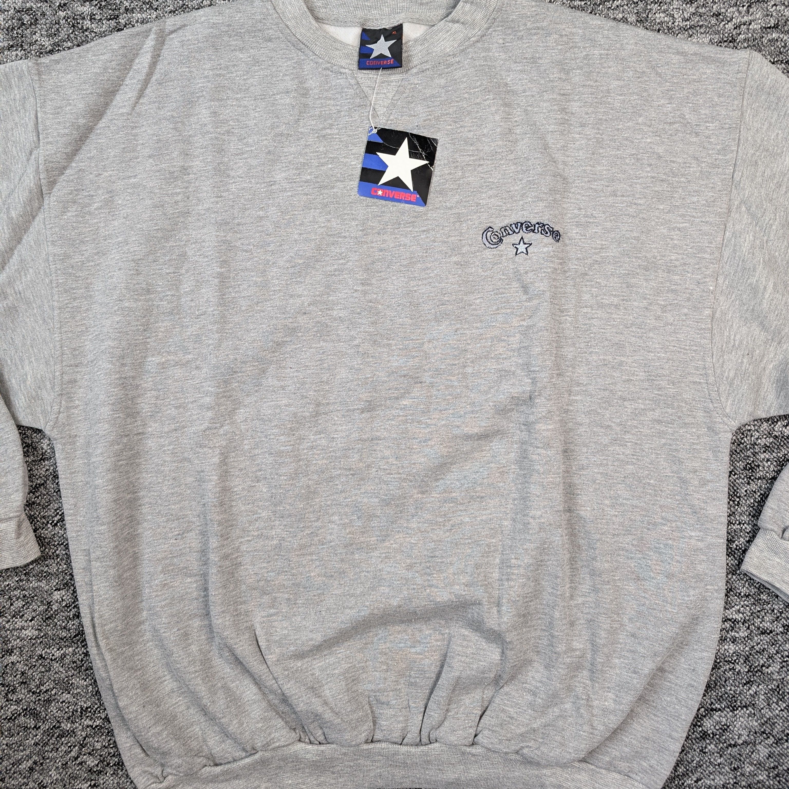 Converse × Vintage Extra rare early 80s import version Converse sweatshirt Size US XL / EU 56 / 4 - 1 Thumbnail