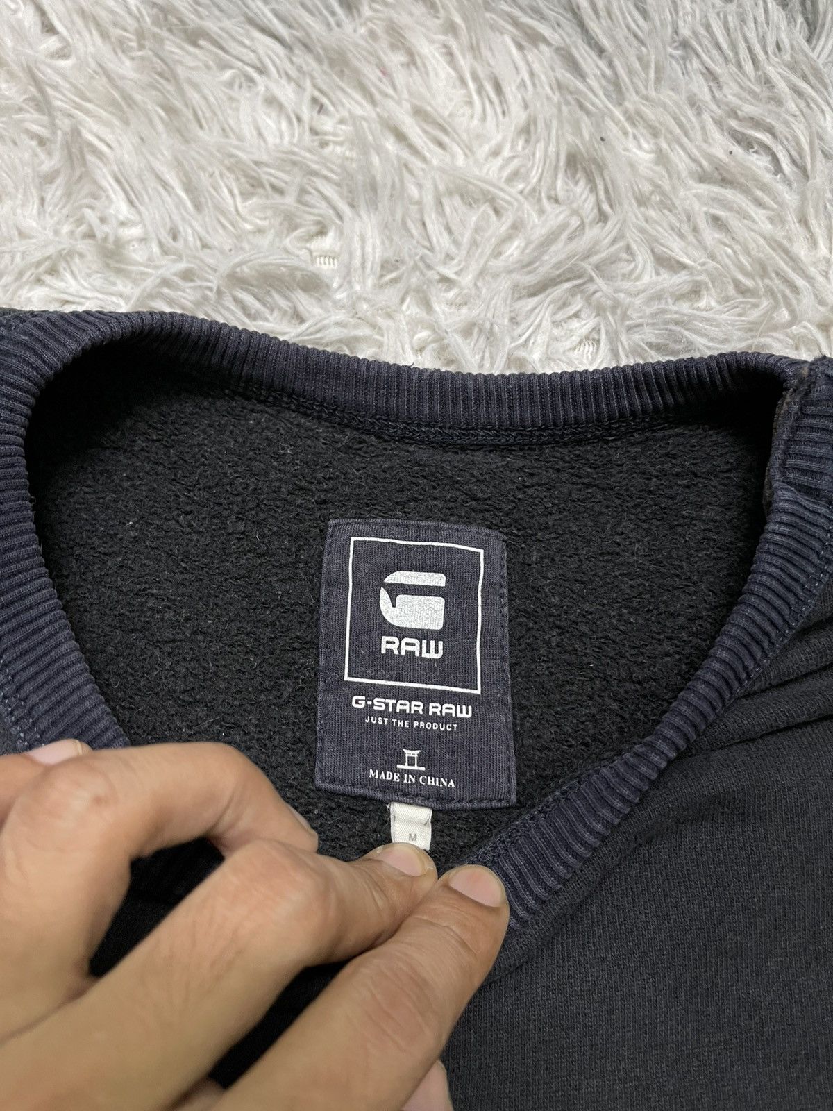 G-Star Y2K G STAR RAW SWEATSHIRT 2 TONE COLOUR NICELY FADED Size US M / EU 48-50 / 2 - 9 Thumbnail