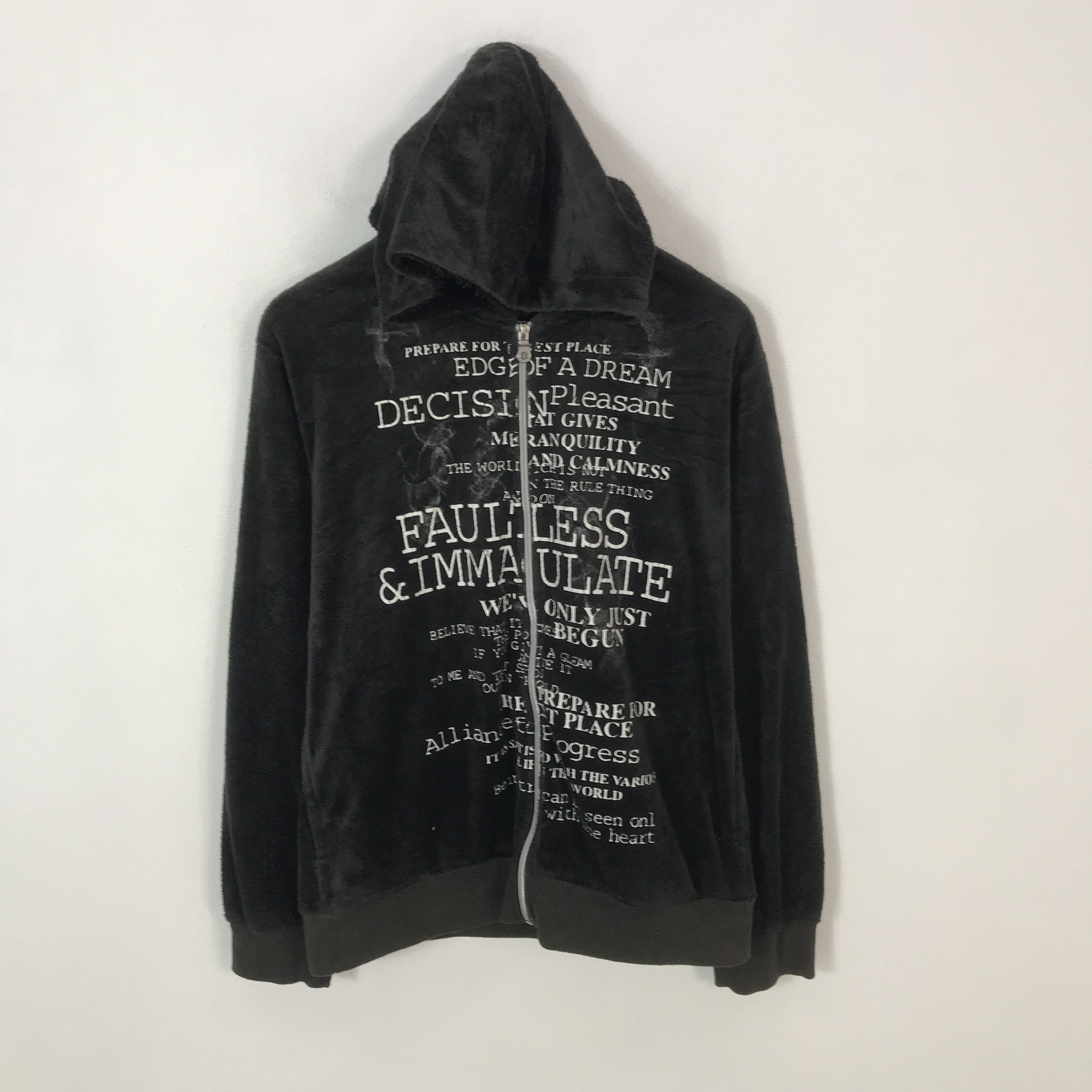 Spinash gothic style spinash fleece hoodie style jacket K64B15 Size US L / EU 52-54 / 3 - 1 Thumbnail