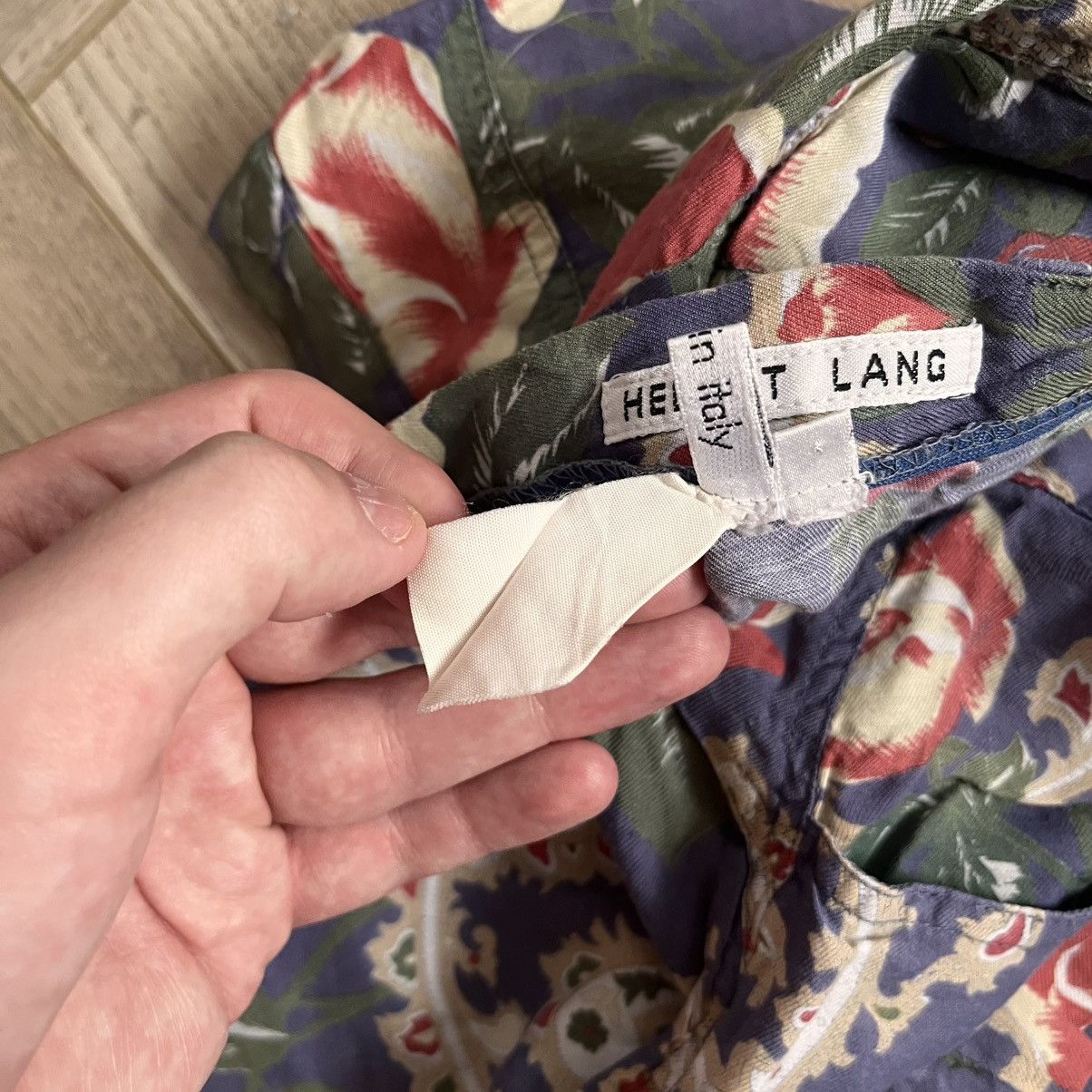 Helmut Lang Helmut Lang Vintage 90's Archive Floral Shorts Size 27" / US 4 / IT 40 - 5 Thumbnail
