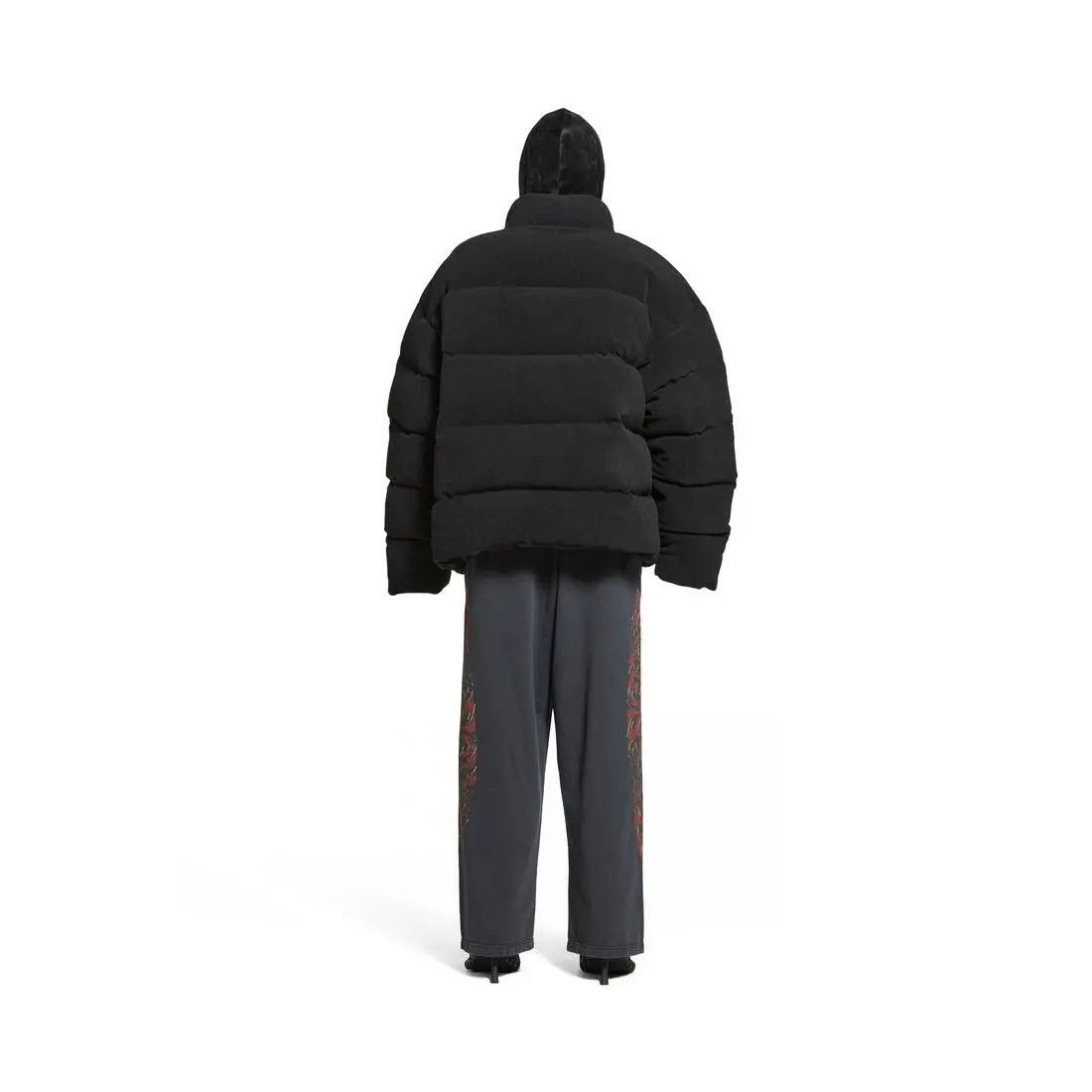 Balenciaga o1la1rc1a0725 Offshore Baggy Sweatpants & Joggers in Black Size US 36 / EU 52 - 4 Thumbnail