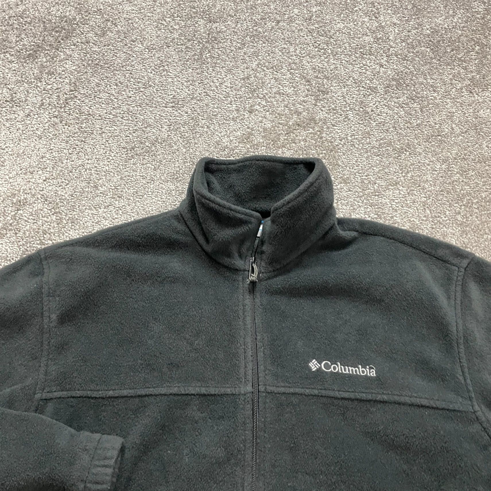 Vintage Columbia Jacket Men XL Black Fleece Steens Mountain Full Zip Pocket Outdoor Hike Size US XL / EU 56 / 4 - 4 Thumbnail