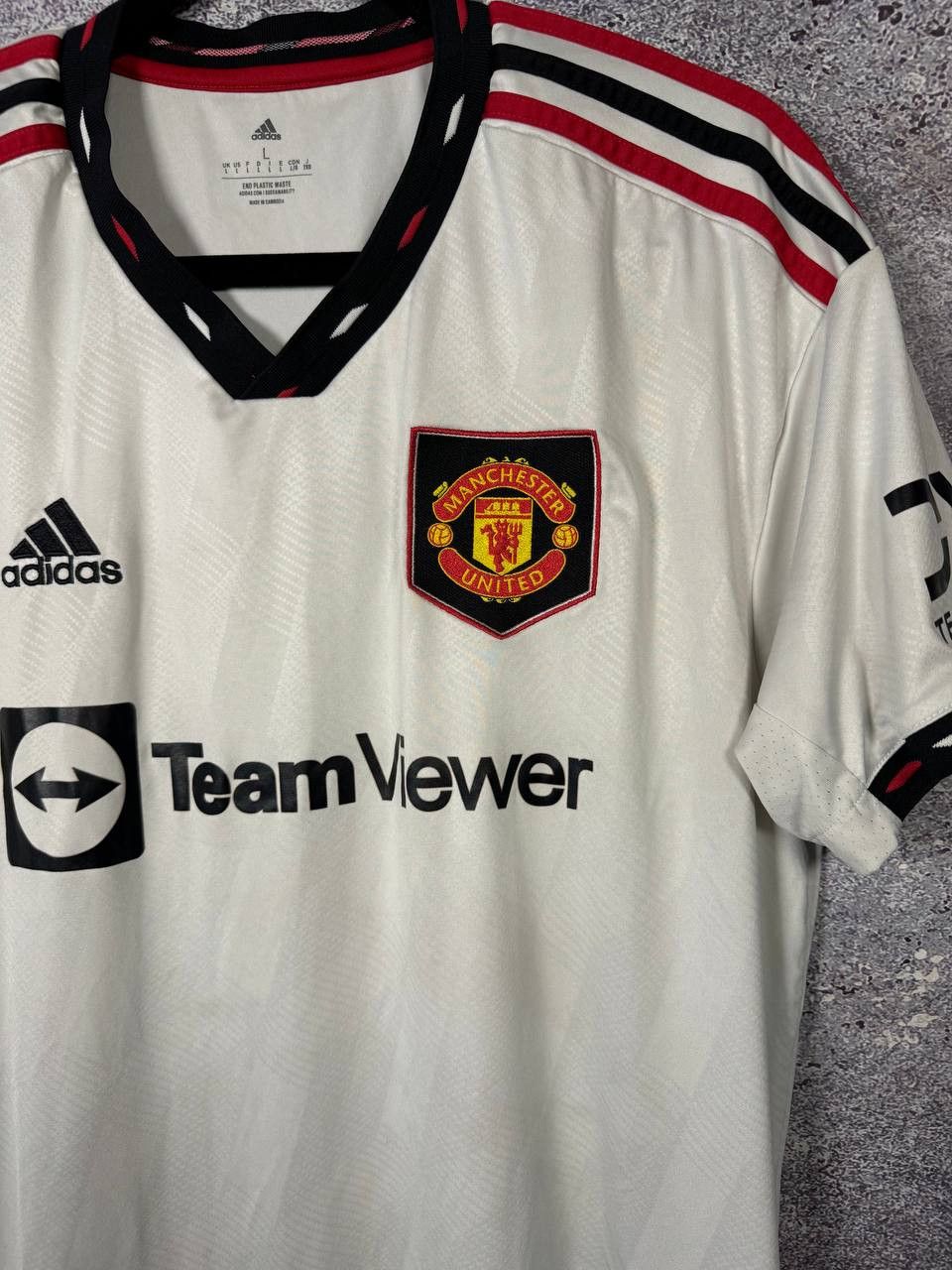 Adidas Manchester United 2022/23 Away Adidas Vintage Soccer Jersey Size US L / EU 52-54 / 3 - 7 Thumbnail