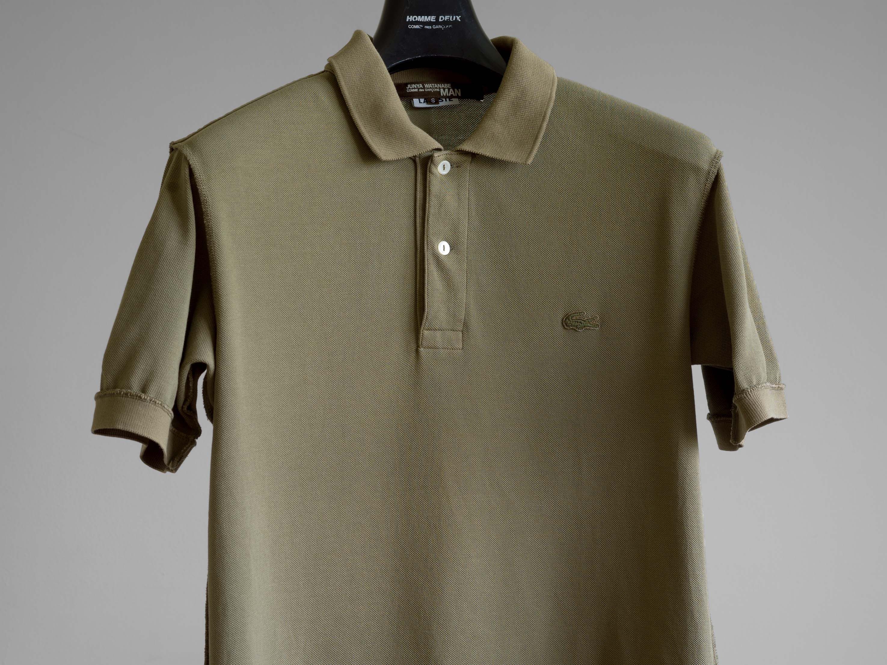Junya Watanabe × Lacoste AW2006 JUNYA WATANABE MAN INSIDE-OUT LACOSTE POLO SHIRT Size US S / EU 44-46 / 1 - 3 Thumbnail