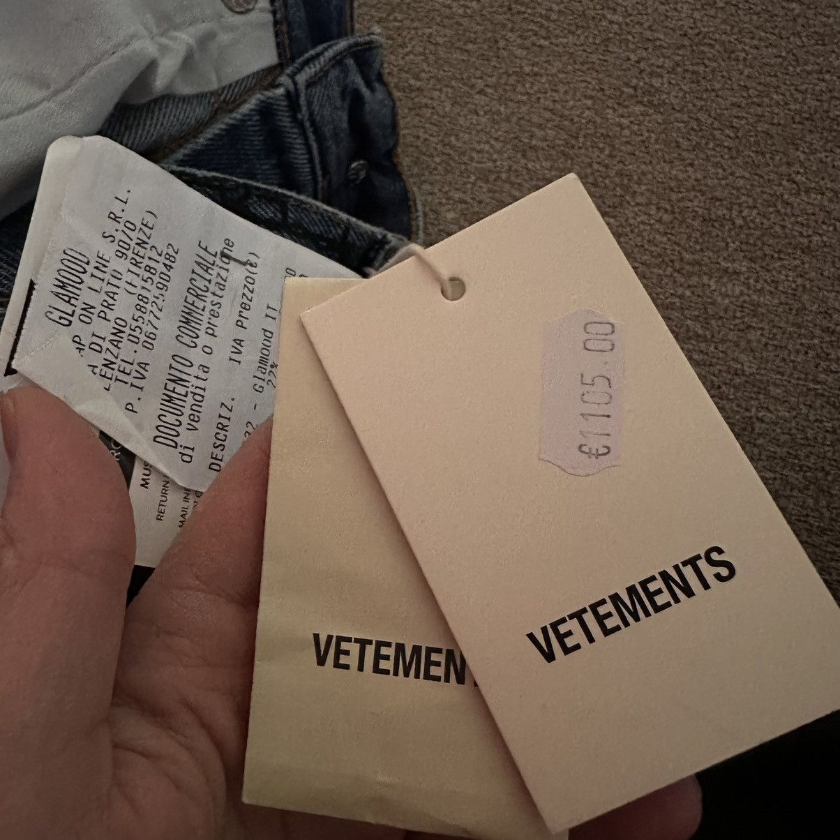 Vetements Vetements Barbed Wire Jeans F/W 21 Size 26" / US 2 / IT 38 - 9 Thumbnail