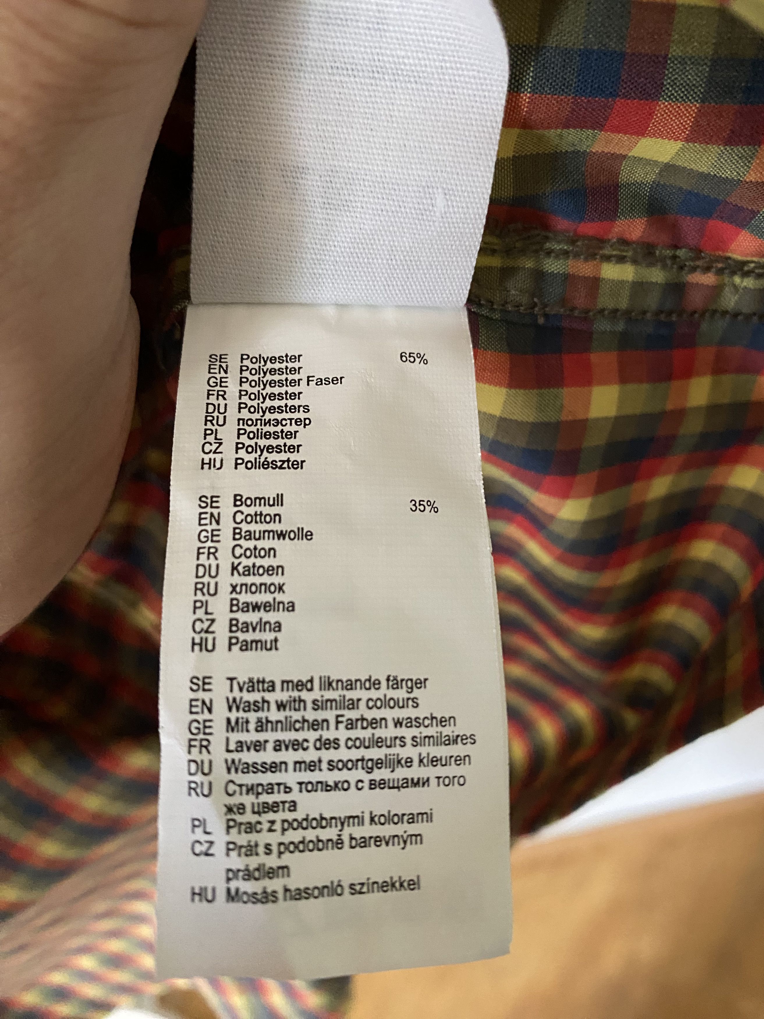 Fjallraven Svante Shirt Slim Fit Size US S / EU 44-46 / 1 - 8 Thumbnail