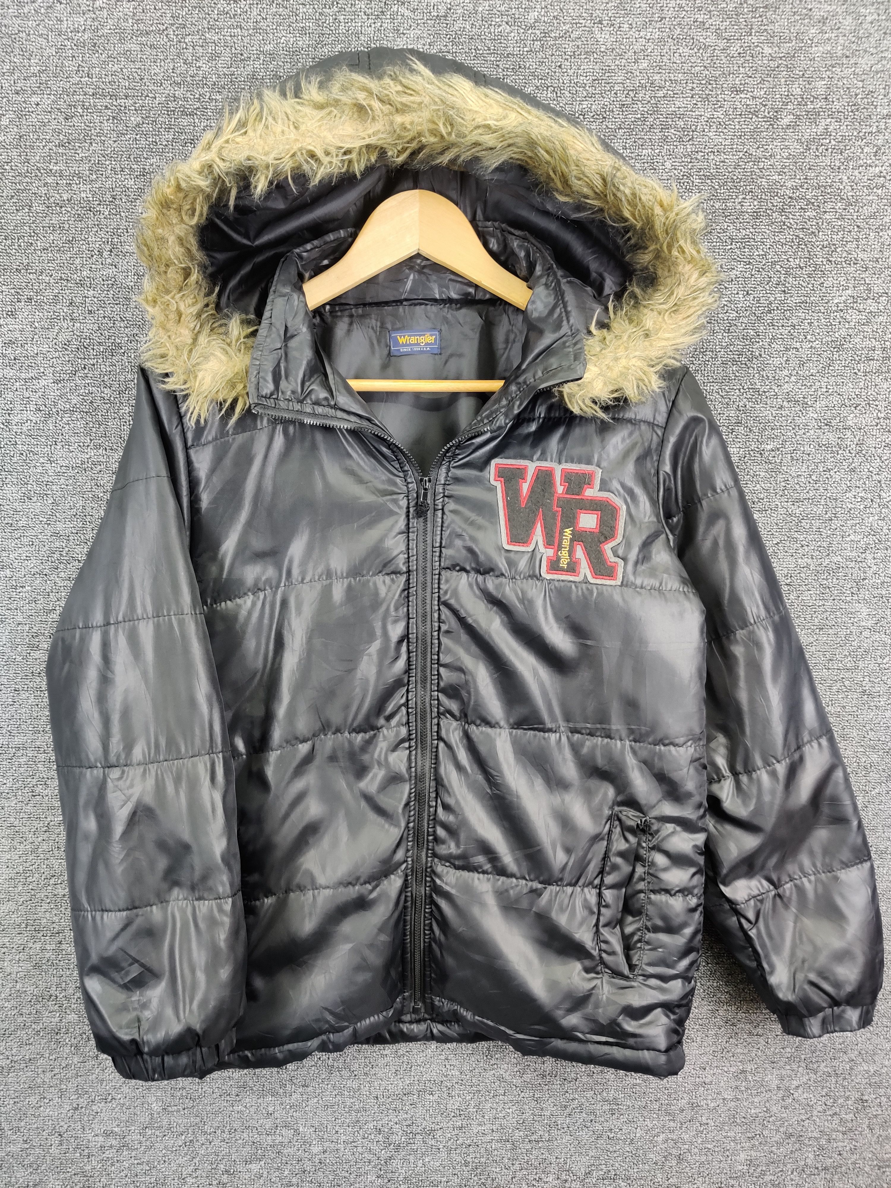 Wrangler Vintage 90s Wrangler Puffer Fur Jacket Size US M / EU 48-50 / 2 - 3 Thumbnail