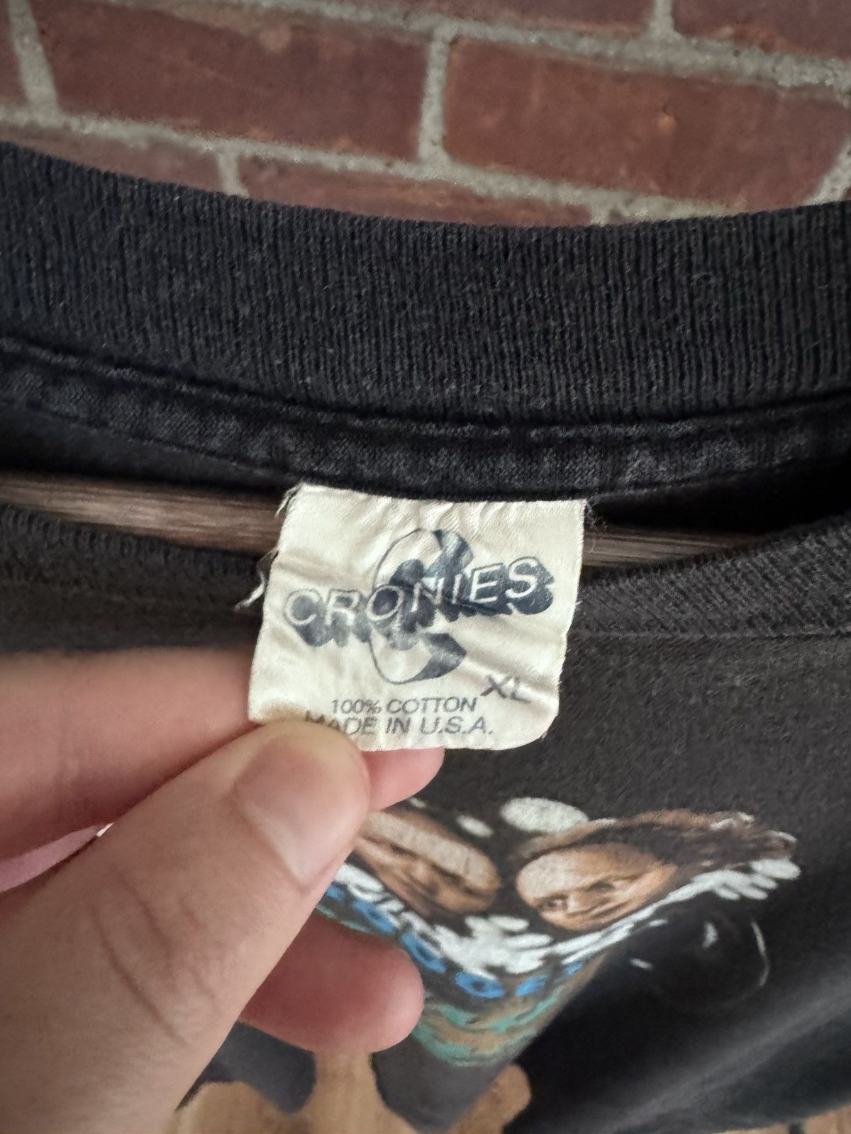 Vintage Vintage 90s Three Stooges Chug a Lug Character Movie Tee Size US XL / EU 56 / 4 - 3 Thumbnail