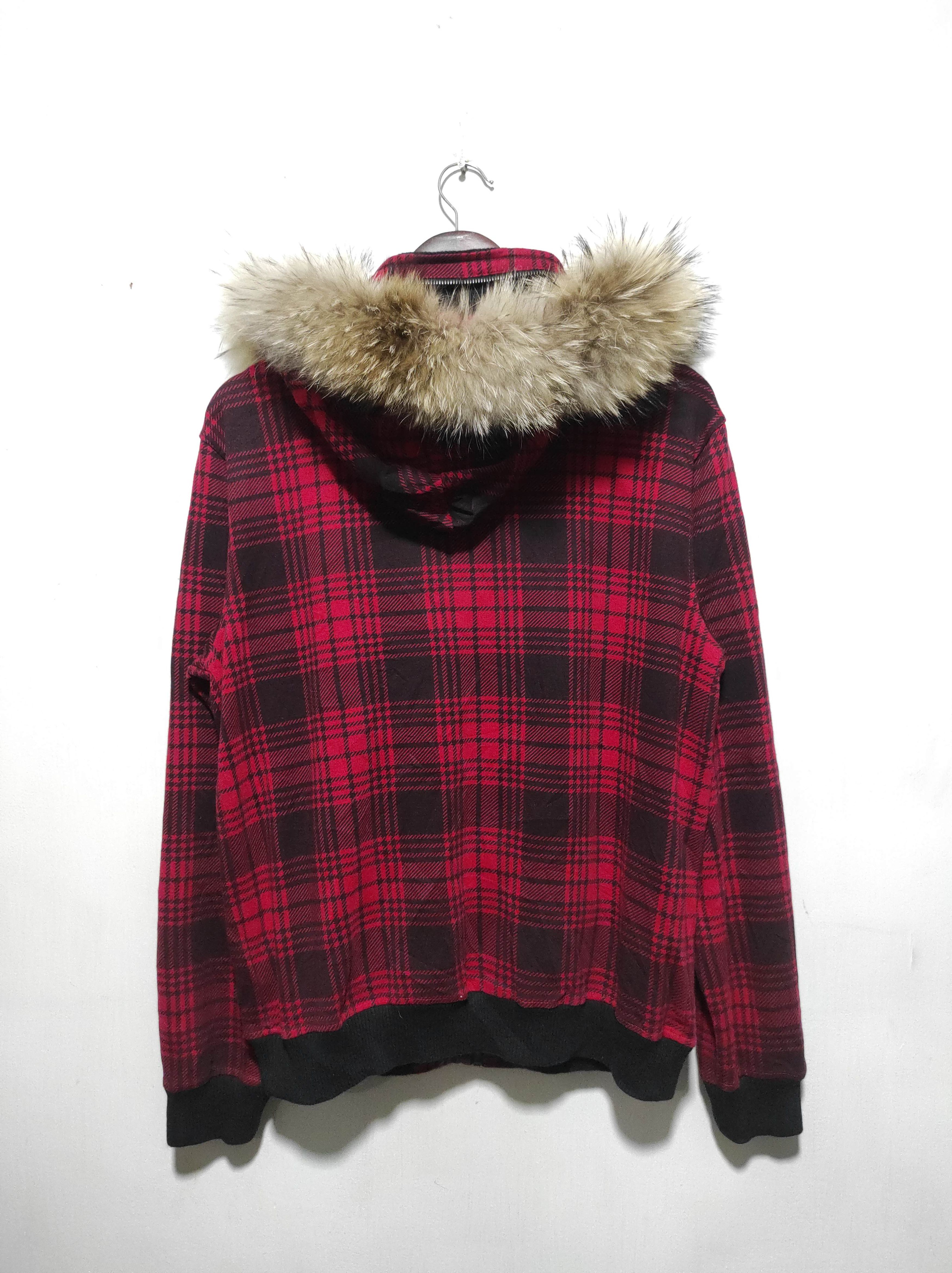 Hysteric Glamour Pract Plaid Zipper Fur Hoodie Bono LGB i6w9 style Size US M / EU 48-50 / 2 - 14 Thumbnail