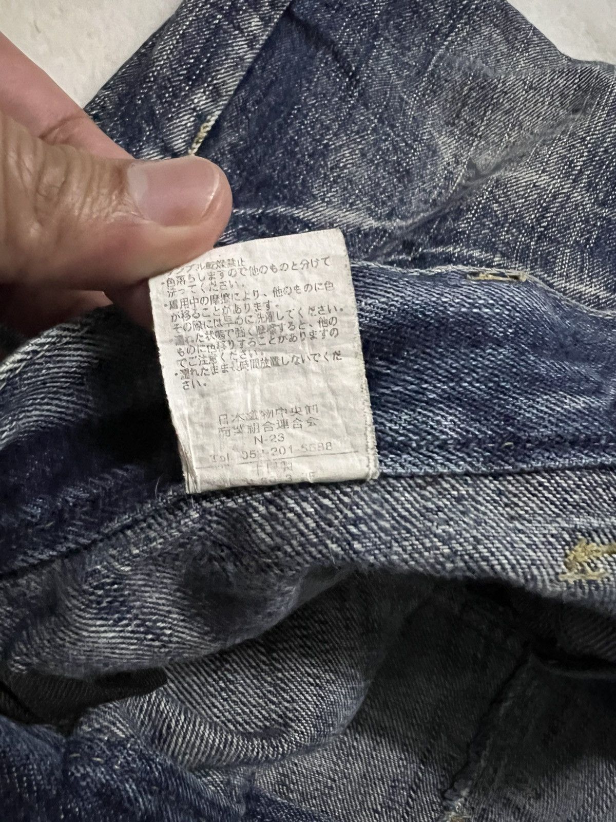 If Six Was Nine × Japanese Brand 💥Double Waist💥Vintage Japanese Brand Unbrand Claw Jean Japan Size US 34 / EU 50 - 18 Thumbnail