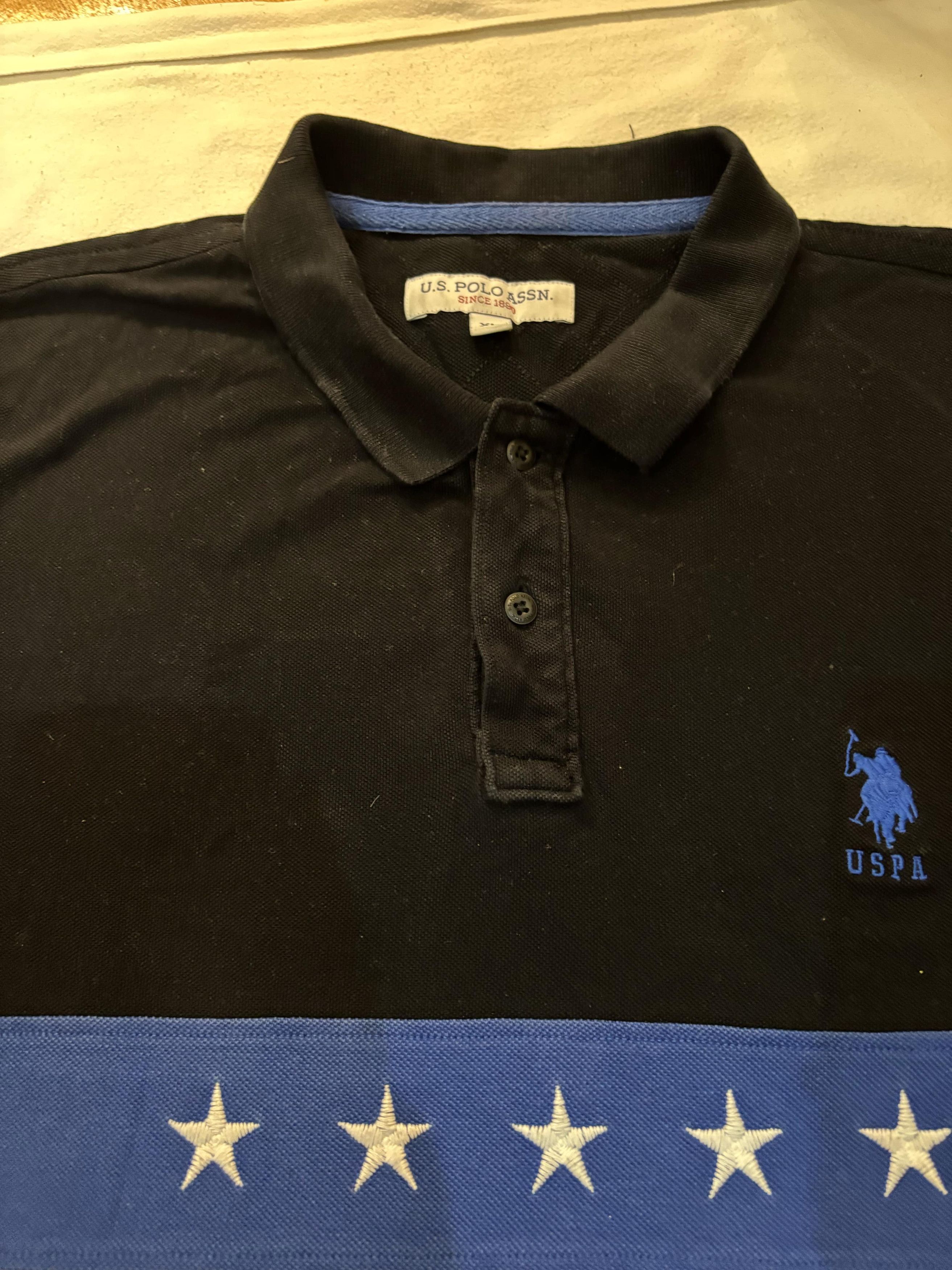 U.S. Polo Assn. Vintage U.S. POLO ASSN sіze XL Men's Polo T-Shirt Size US XL / EU 56 / 4 - 13 Thumbnail