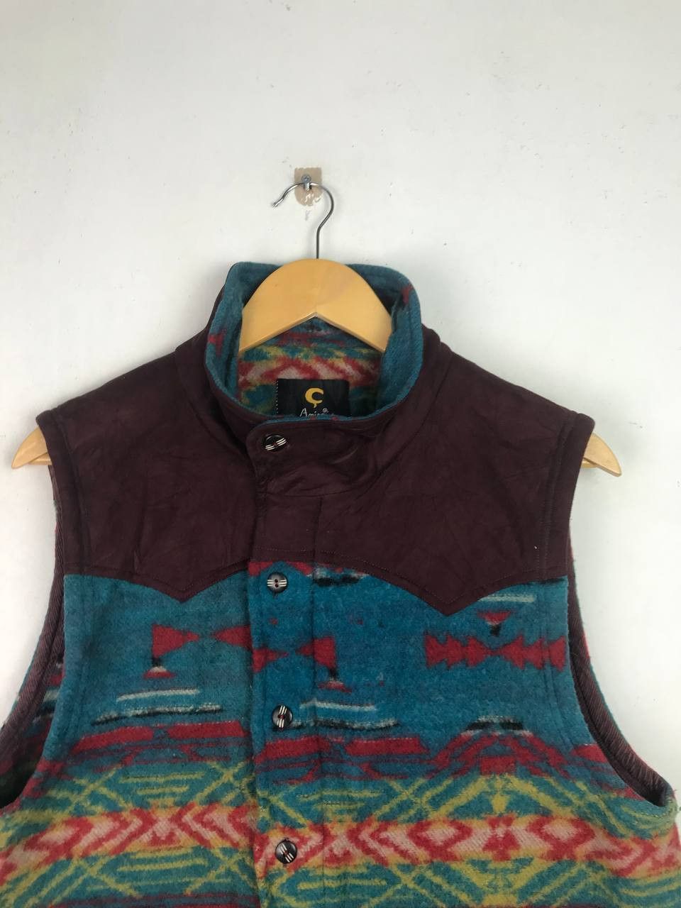 Japanese Brand Vintage Rare Navajo Design Vest Size US S / EU 44-46 / 1 - 5 Thumbnail