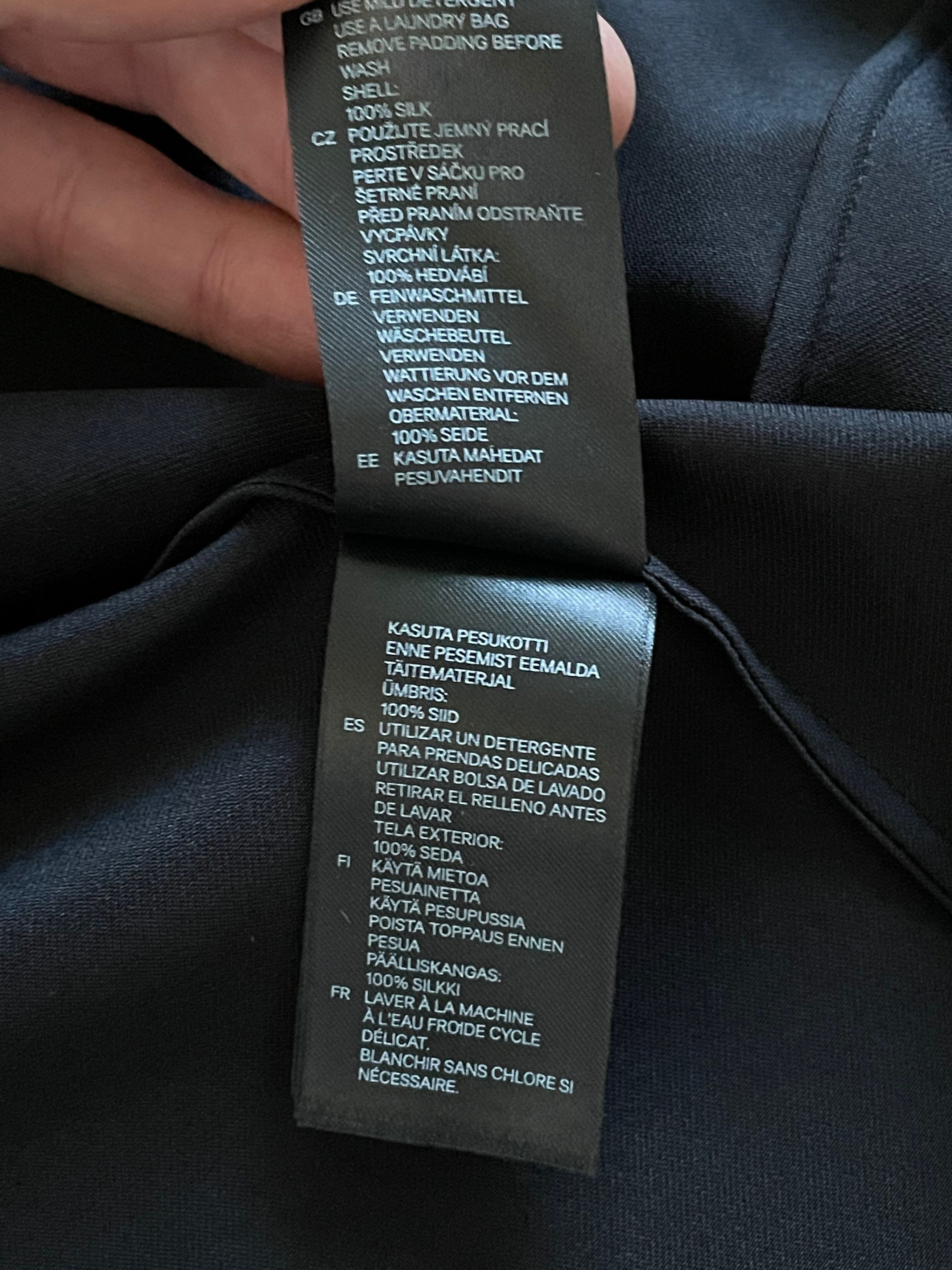 Balmain × H&M Balmain X H&M Launch Collection Silk Blouse Shirt Jacket Size M / US 6-8 / IT 42-44 - 18 Thumbnail