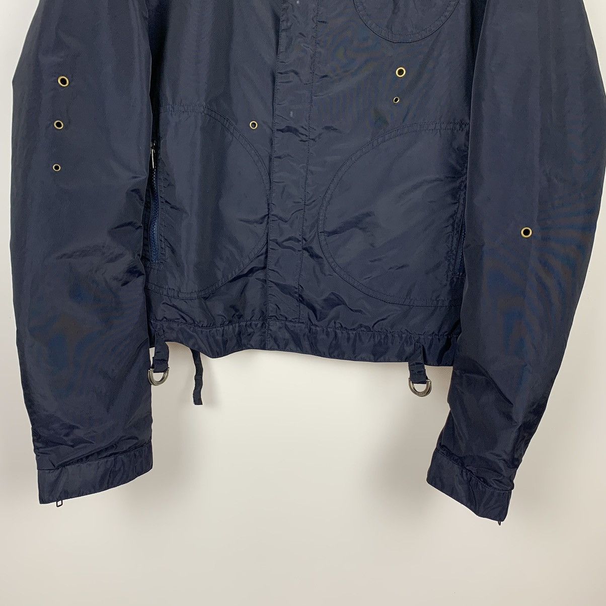 Moschino Moschino Jeans Full Zip Jacket Women’s Size IT 50 Nylon Size XL / US 12-14 / IT 48-50 - 3 Thumbnail