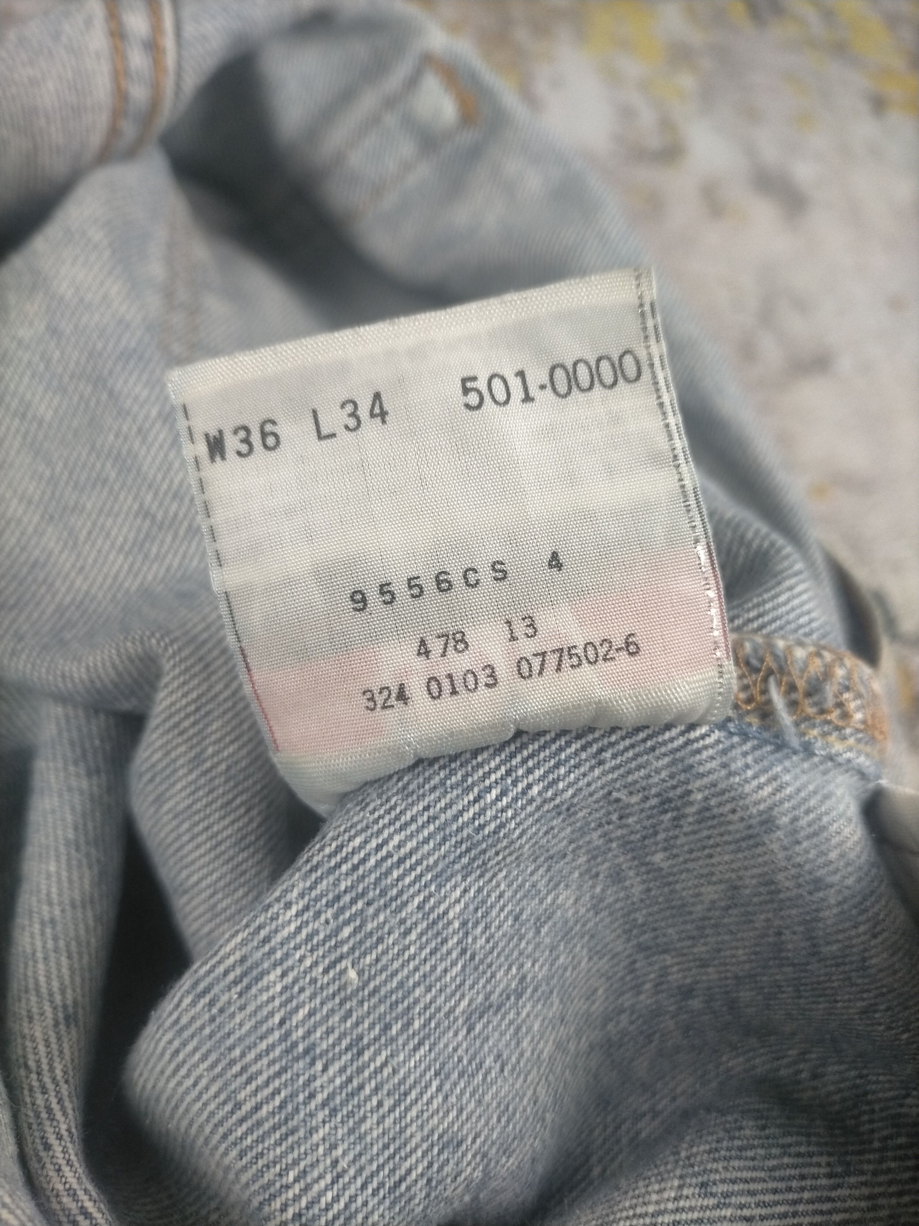 Levi's 🔥90s 501xx Vintage Button 324 Stone Wash Jeans Size US 36 / EU 52 - 8 Thumbnail