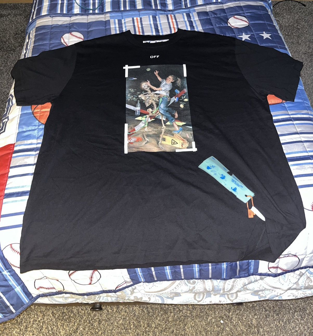 Off-White Off-White Medium (OVERSIZED) Pascal Arrows Black Tee Virgil Size US M / EU 48-50 / 2 - 1 Thumbnail