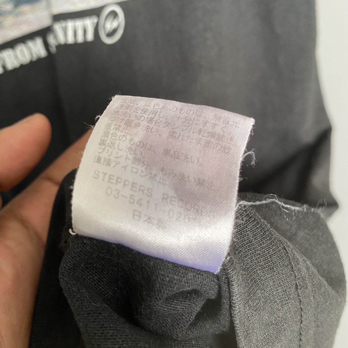 Fragment Design Thrashed Faded Steppers Records Fragment Design ERD GRUNGE T Size US L / EU 52-54 / 3 - 9 Thumbnail