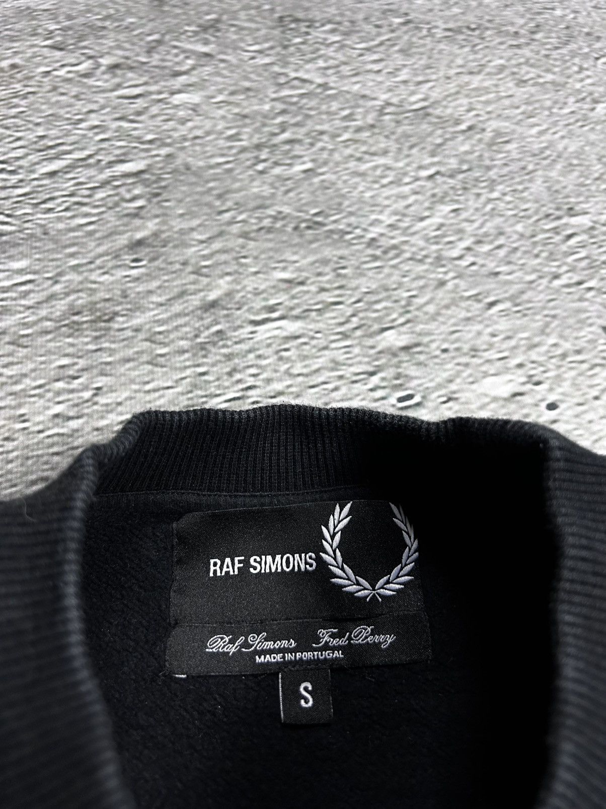Fred Perry × Raf Simons Raf Simons x Fred Perry Sweatshirt London Antwerp AW2020 Size US S / EU 44-46 / 1 - 4 Thumbnail