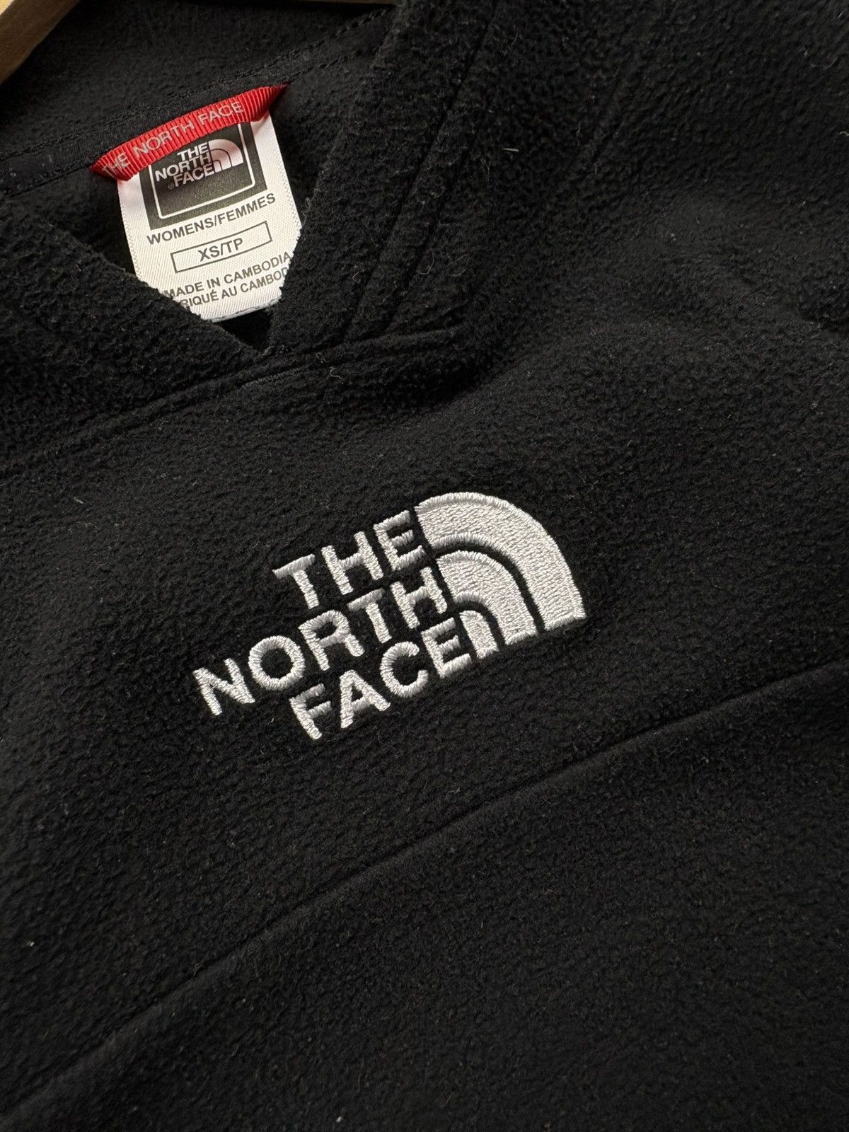 The North Face THE NORTH FACE Centre Logo Fleece Hoodie Streetwear Outdoor Size XS / US 0-2 / IT 36-38 - 5 Thumbnail