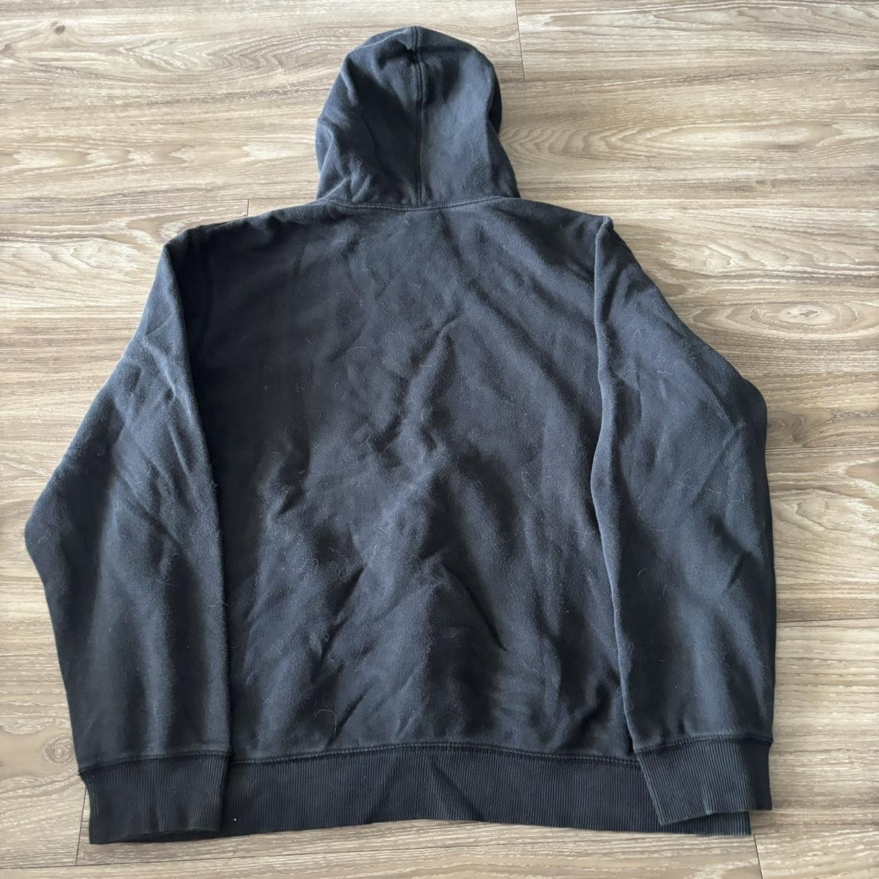 Nike Crazy Vintage Y2K/2000s Black Nike Streetwear Essential Pullover Hoodie! Size XL Size US XL / EU 56 / 4 - 7 Thumbnail