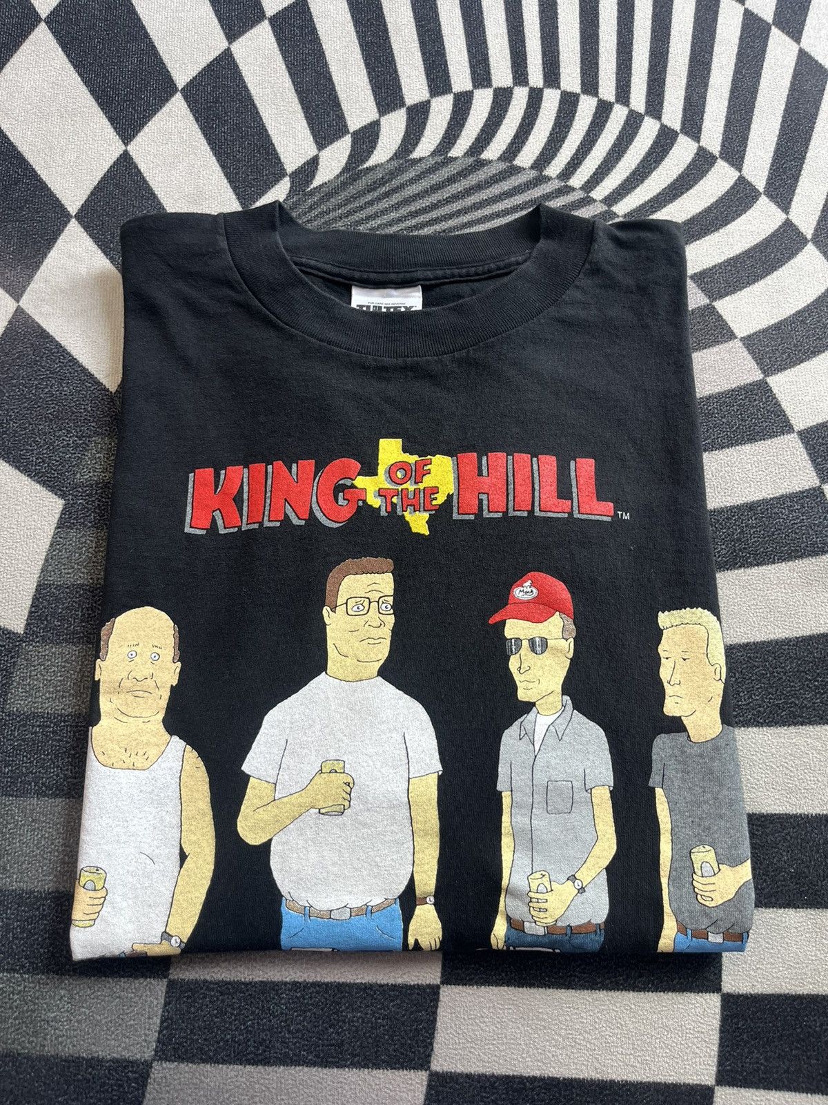 Arts & Science Vntage KING OF THE HILL Men at Work 1998’s Tshirt Size US XL / EU 56 / 4 - 1 Thumbnail