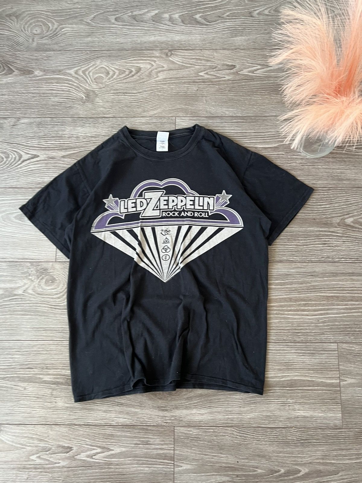 Band Tees × Vintage ‼️Led Zeppelin Archival Vintage Rock Band T-shirt‼️ Size US L / EU 52-54 / 3 - 9 Thumbnail