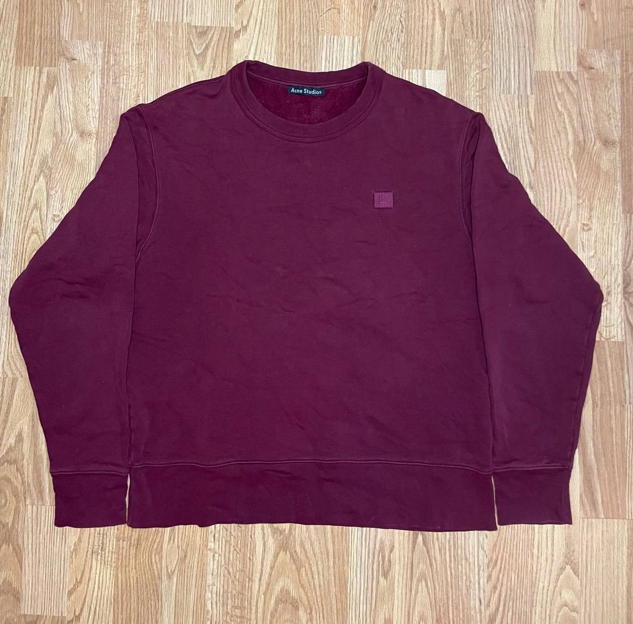 Acne Studios Acne Studios Face Crew Neck Sweater Size US L / EU 52-54 / 3 - 1 Thumbnail