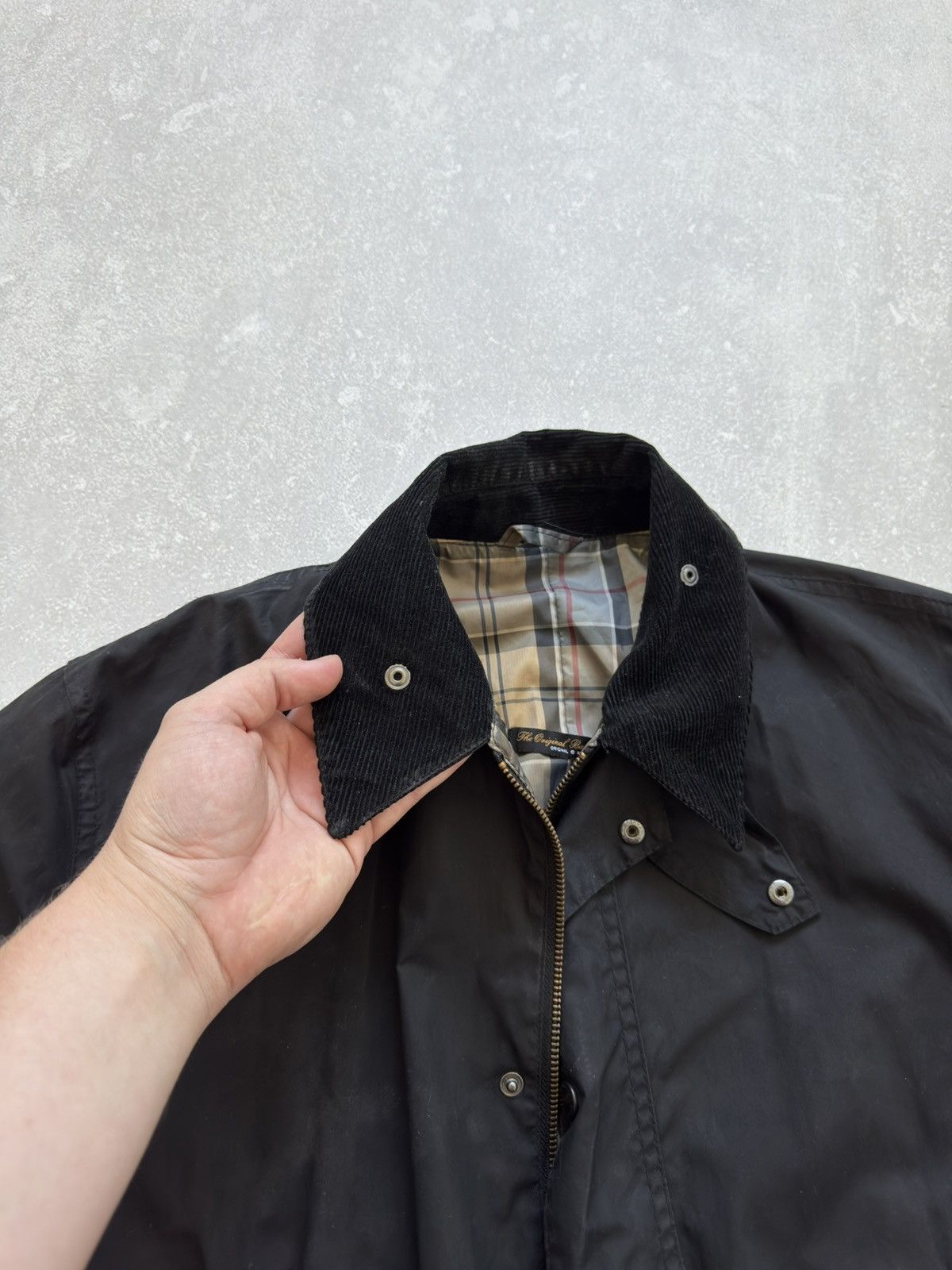 Barbour Vintage Barbour Bedale Waxed Jacket Casual Waterproof Size US L / EU 52-54 / 3 - 7 Thumbnail