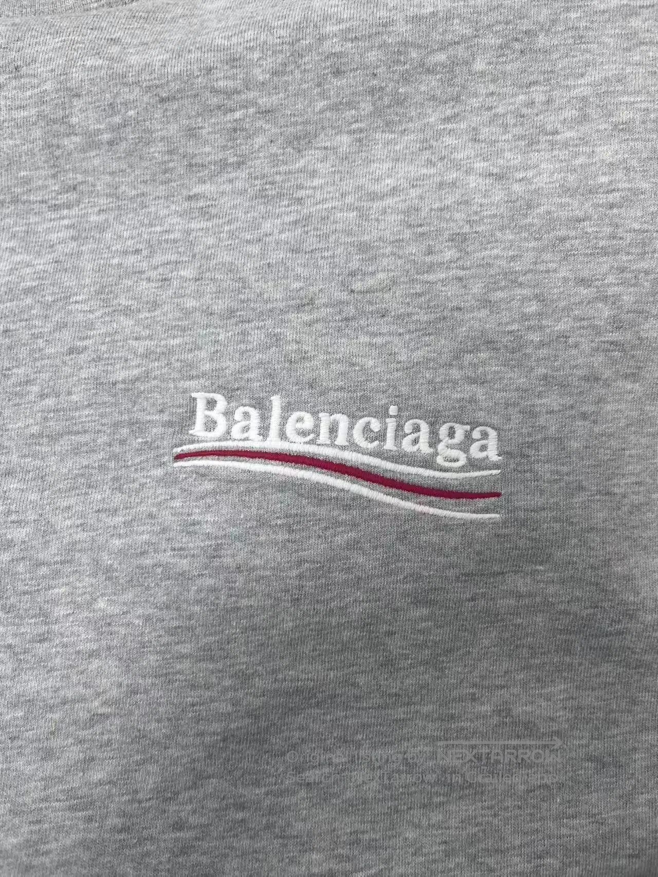 Balenciaga Balenciaga Logo Print Unisex Short Sleeve T-Shirt. Size US L / EU 52-54 / 3 - 3 Thumbnail