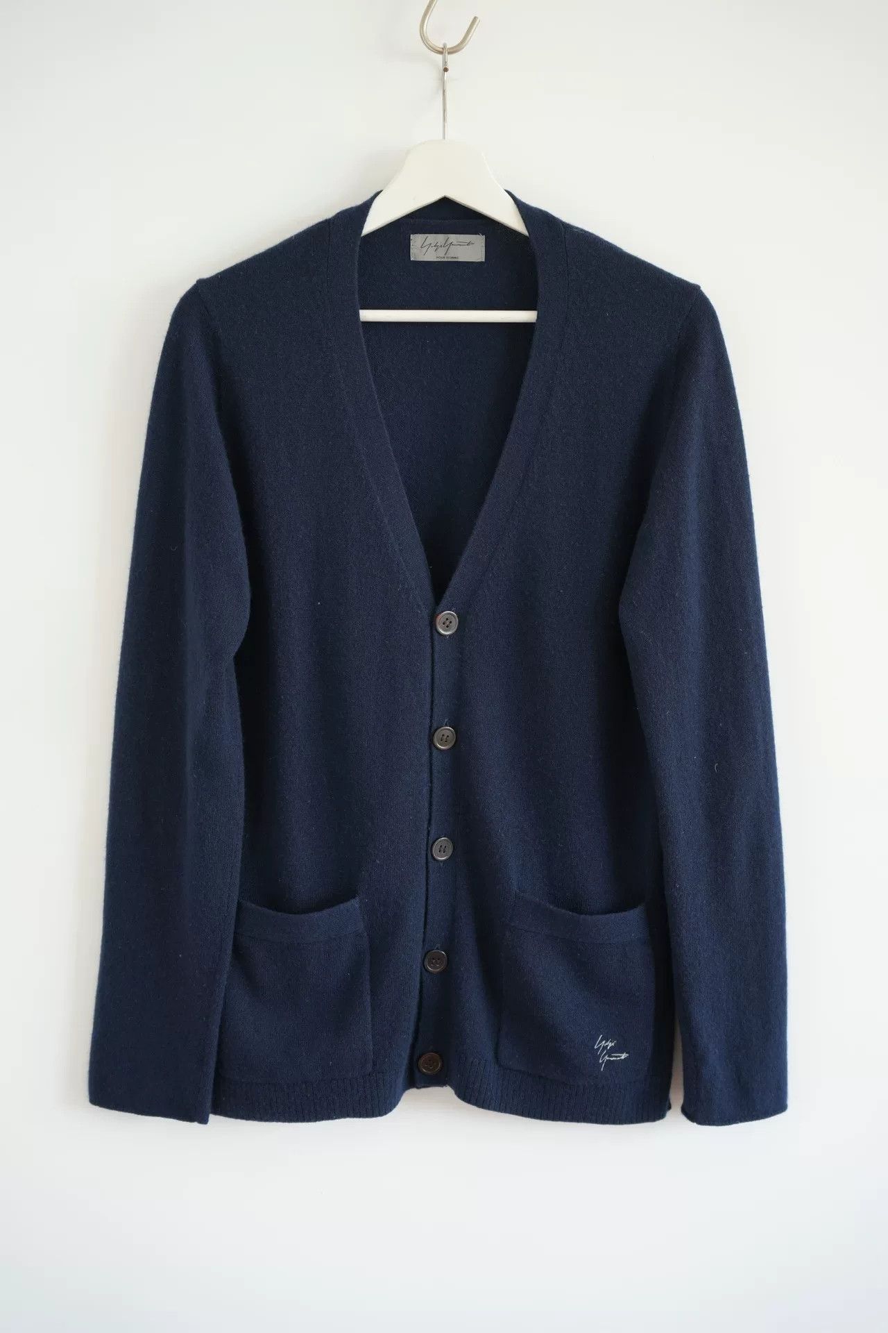 Yohji Yamamoto Yohji Yamamoto Cashmere Cardigan Size US L / EU 52-54 / 3 - 1 Thumbnail