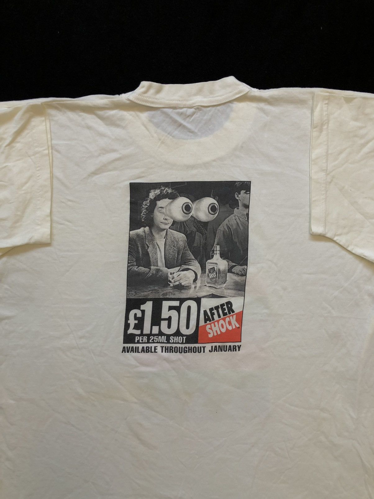 Band Tees × Vintage Tshirt After Shock Jumpin January Vintage 90’s White Size US XL / EU 56 / 4 - 1 Thumbnail